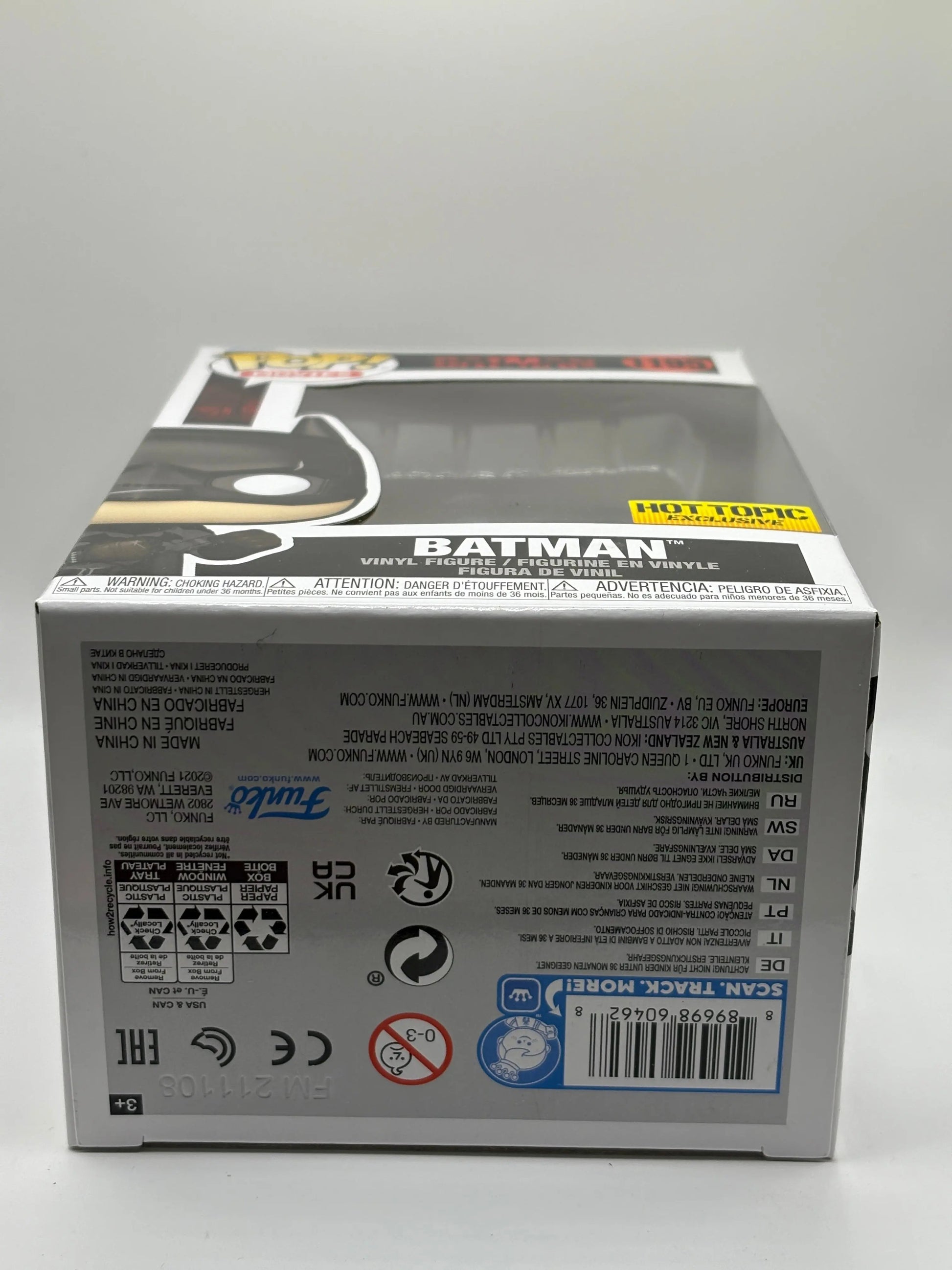 Funko POP! Movies The Batman #1195 Batman Hot Topic Exclusive FRENLY BRICKS - Open 7 Days