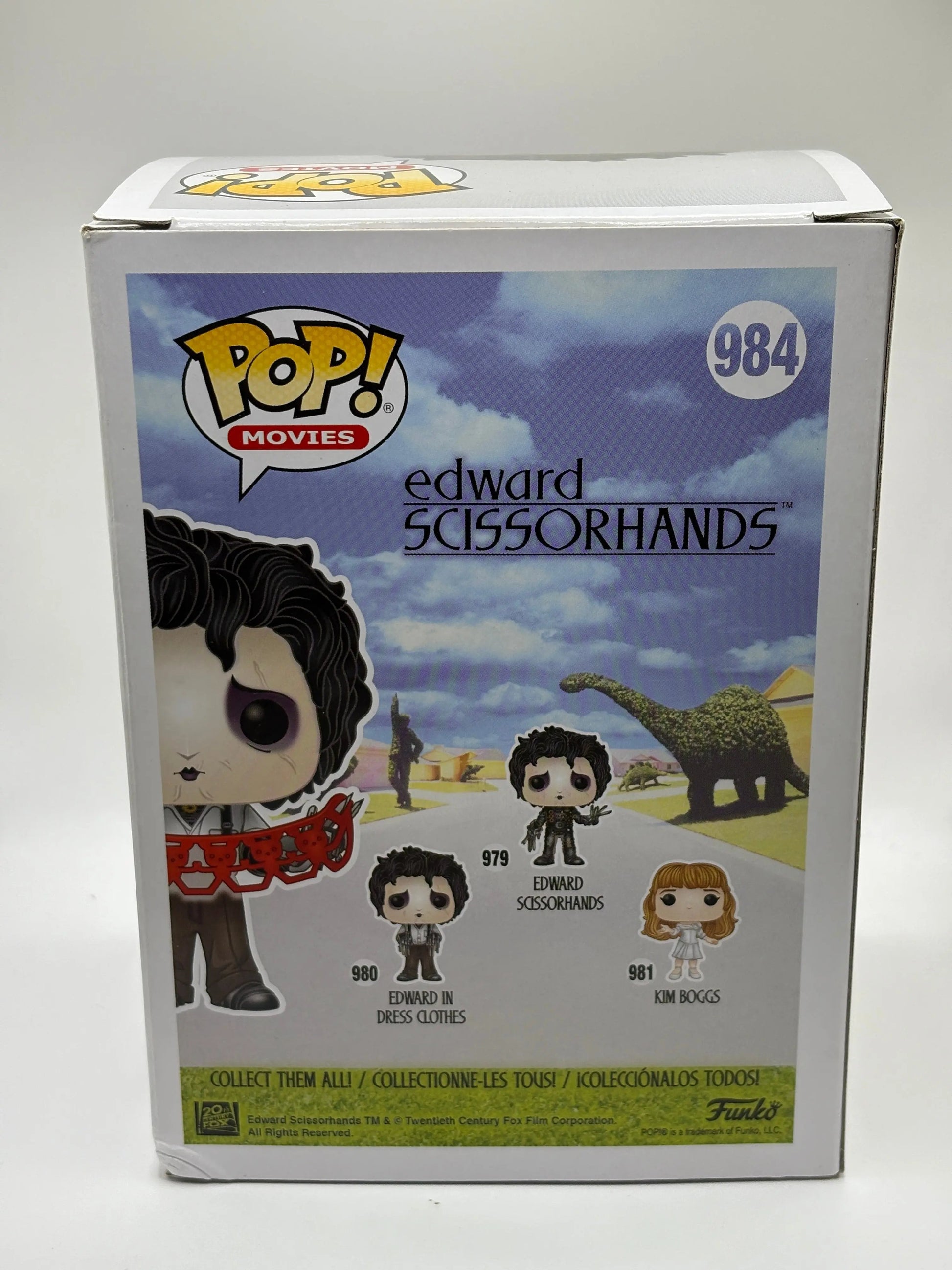 Funko POP! Movies Edward Scissorhands #984 Edward with Kirigami FRENLY BRICKS - Open 7 Days