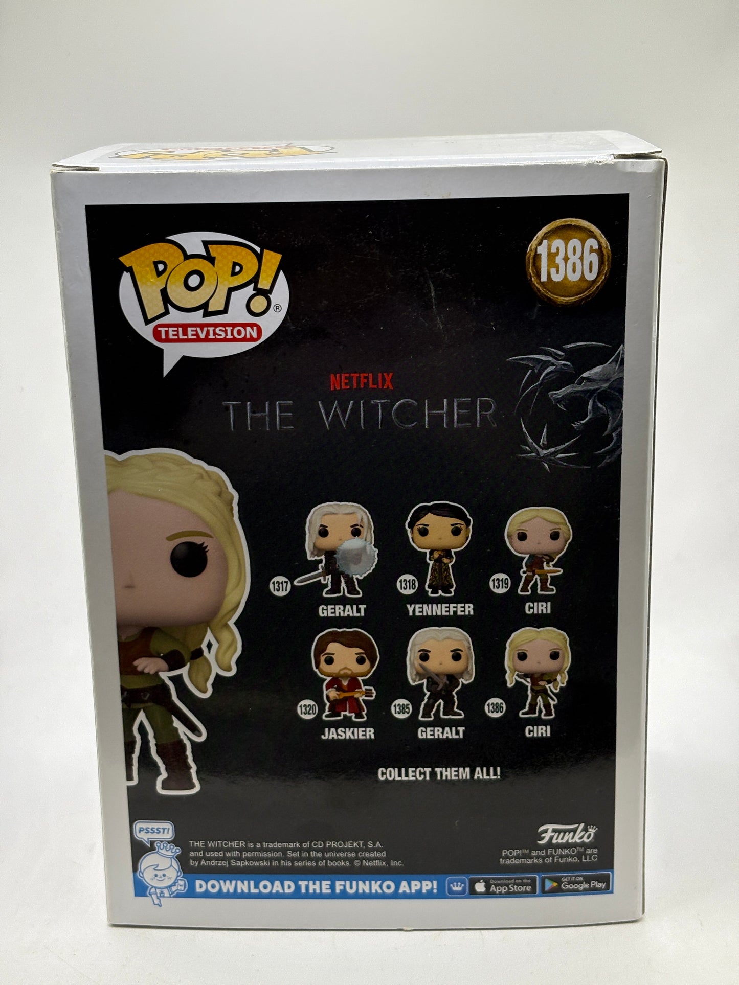 Funko POP! Television The Witcher #1386 Ciri Vinyl Figure
