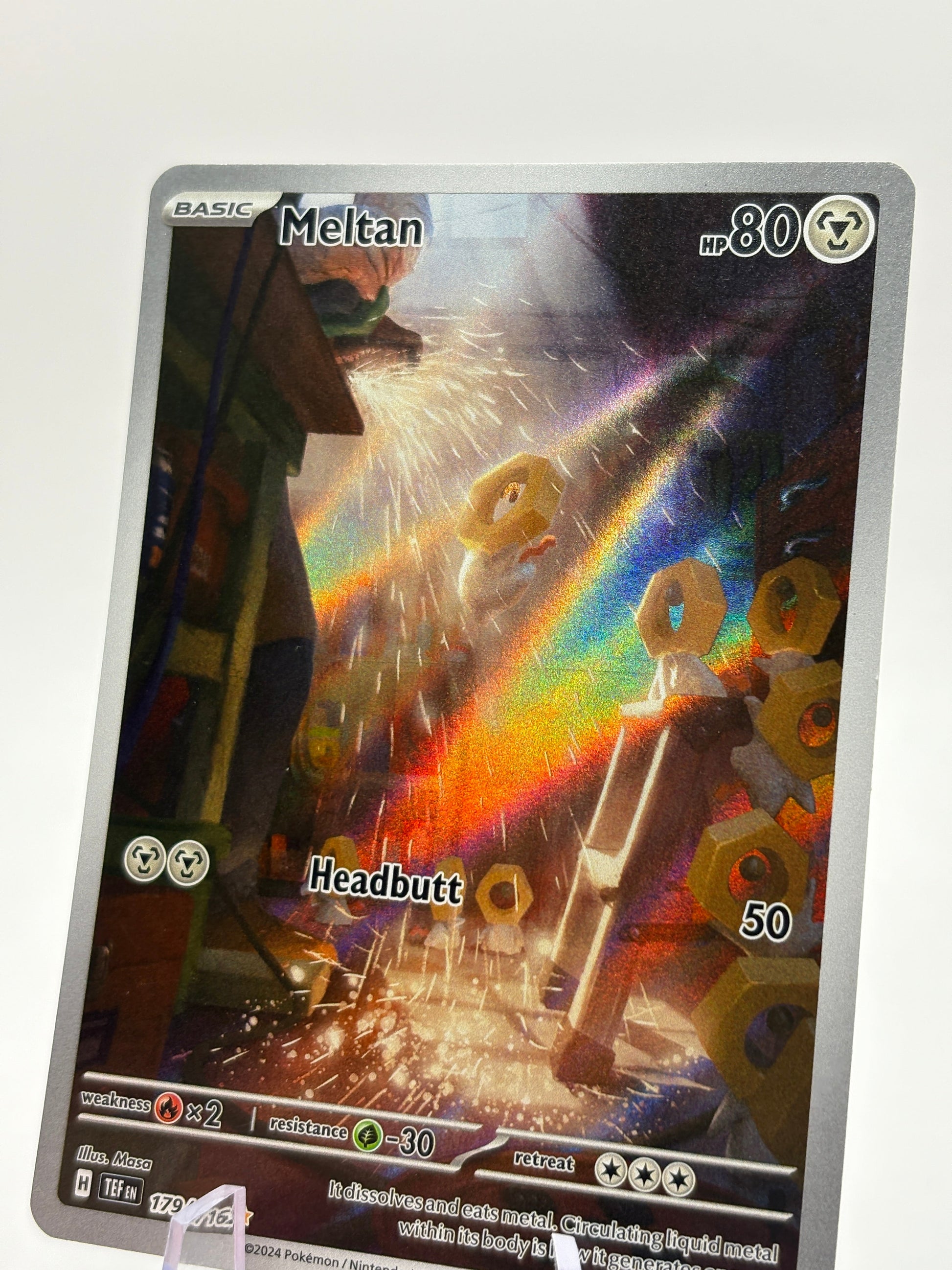 Pokemon TCG Temporal Forces - Meltan 179/162 Illustration Rare Nm FRENLY BRICKS - Open 7 Days