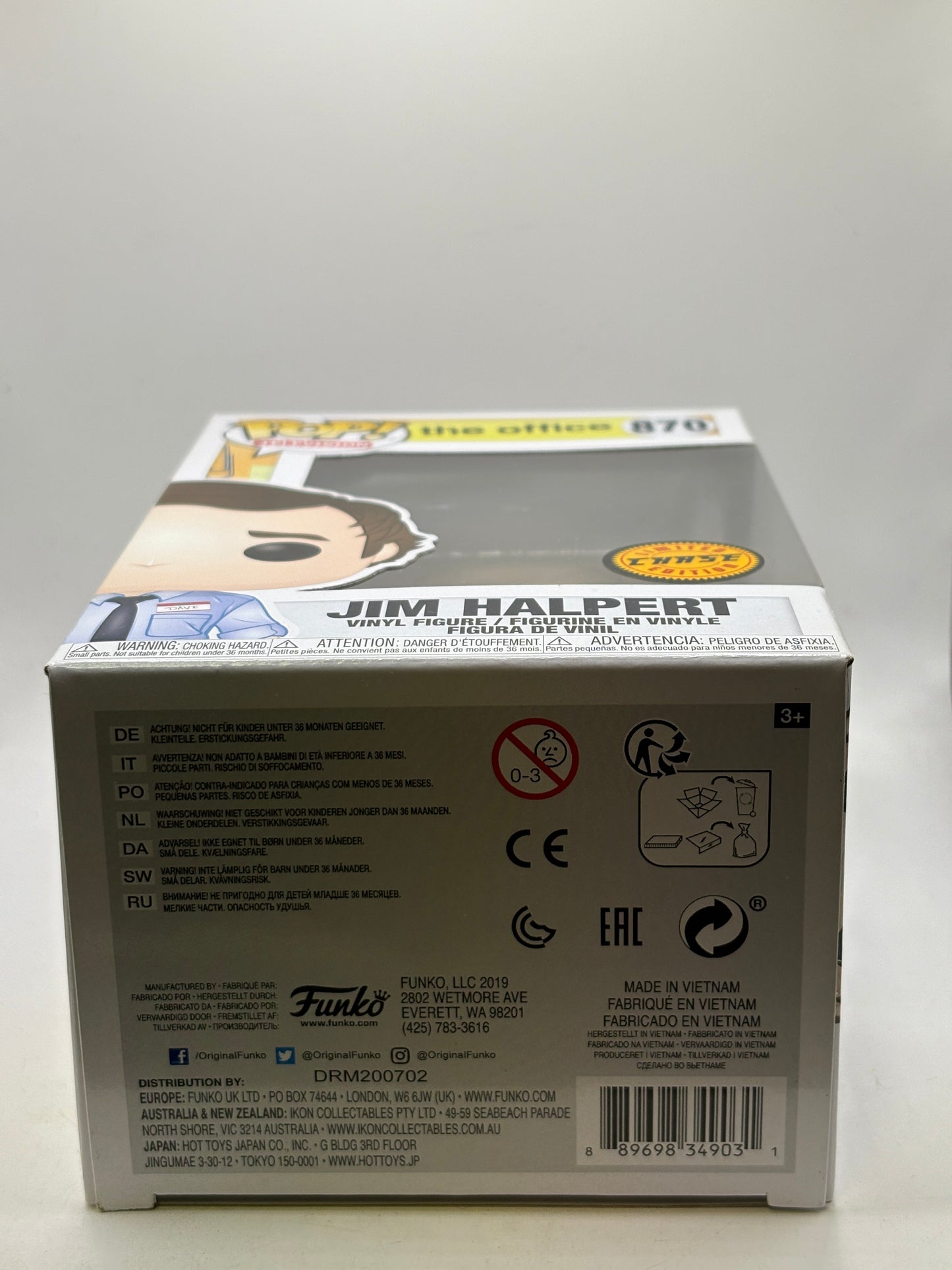 Funko POP! Television The Office #870 Jim Halpert Limited Chase
