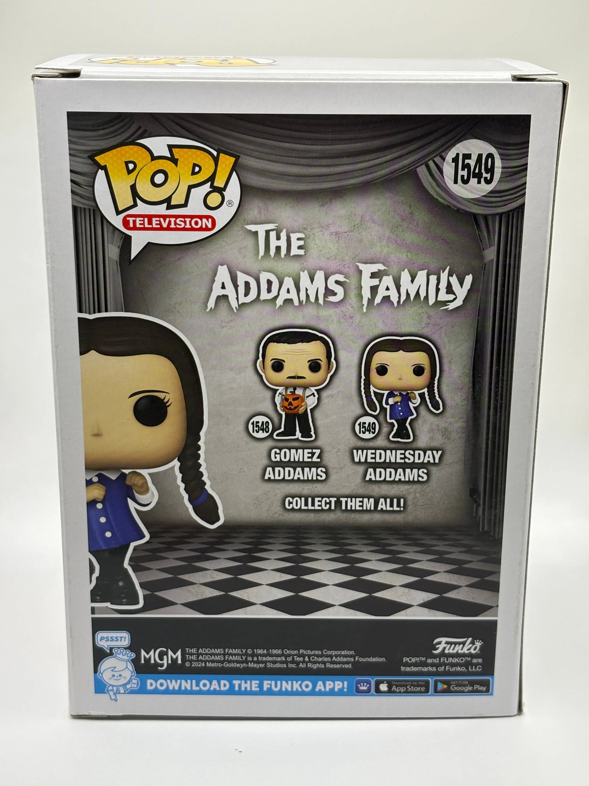 Funko POP! Television The Addams Family #1549 Wednesday Addams FRENLY BRICKS - Open 7 Days