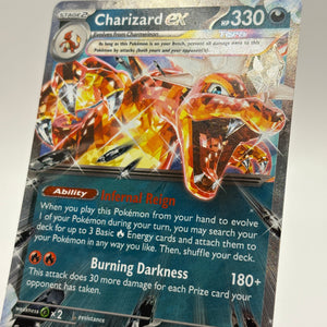 Pokemon TCG Obsidian Flames - Charizard EX 125/197 MP FRENLY BRICKS - Open 7 Days