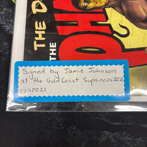 The Demon The Phantom #1871 Jamie Johnson Auto FRENLY BRICKS - Open 7 Days
