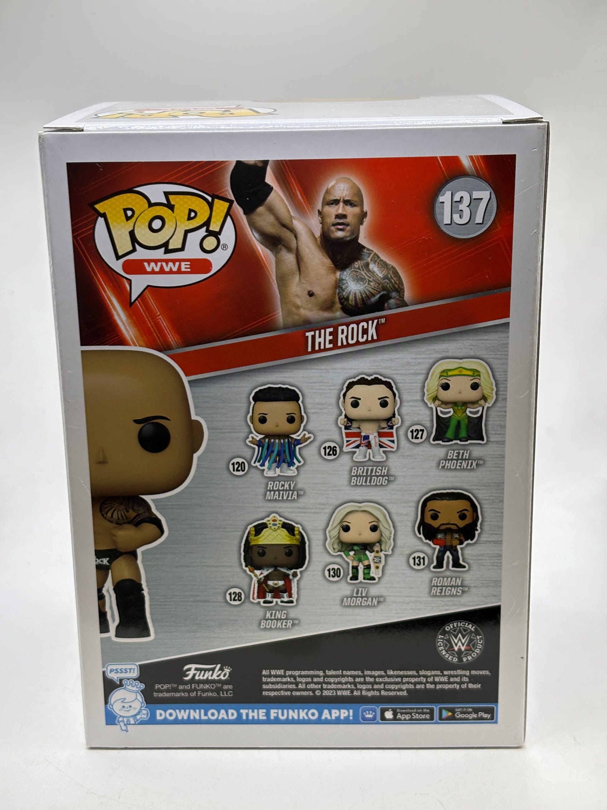 Funko POP! WWE #137 The Rock Vinyl Figure image 3