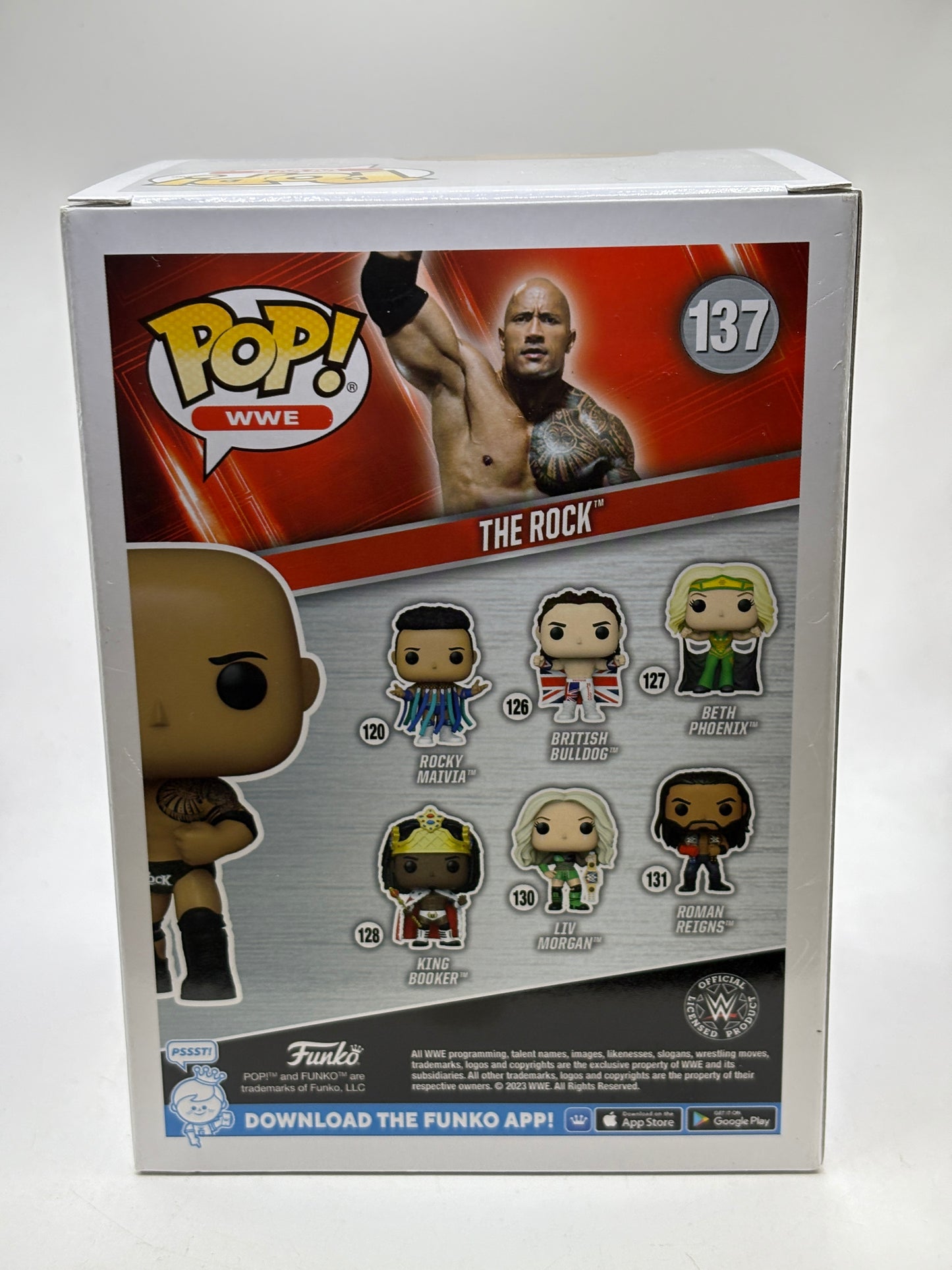 Funko POP! WWE #137 The Rock Vinyl Figure
