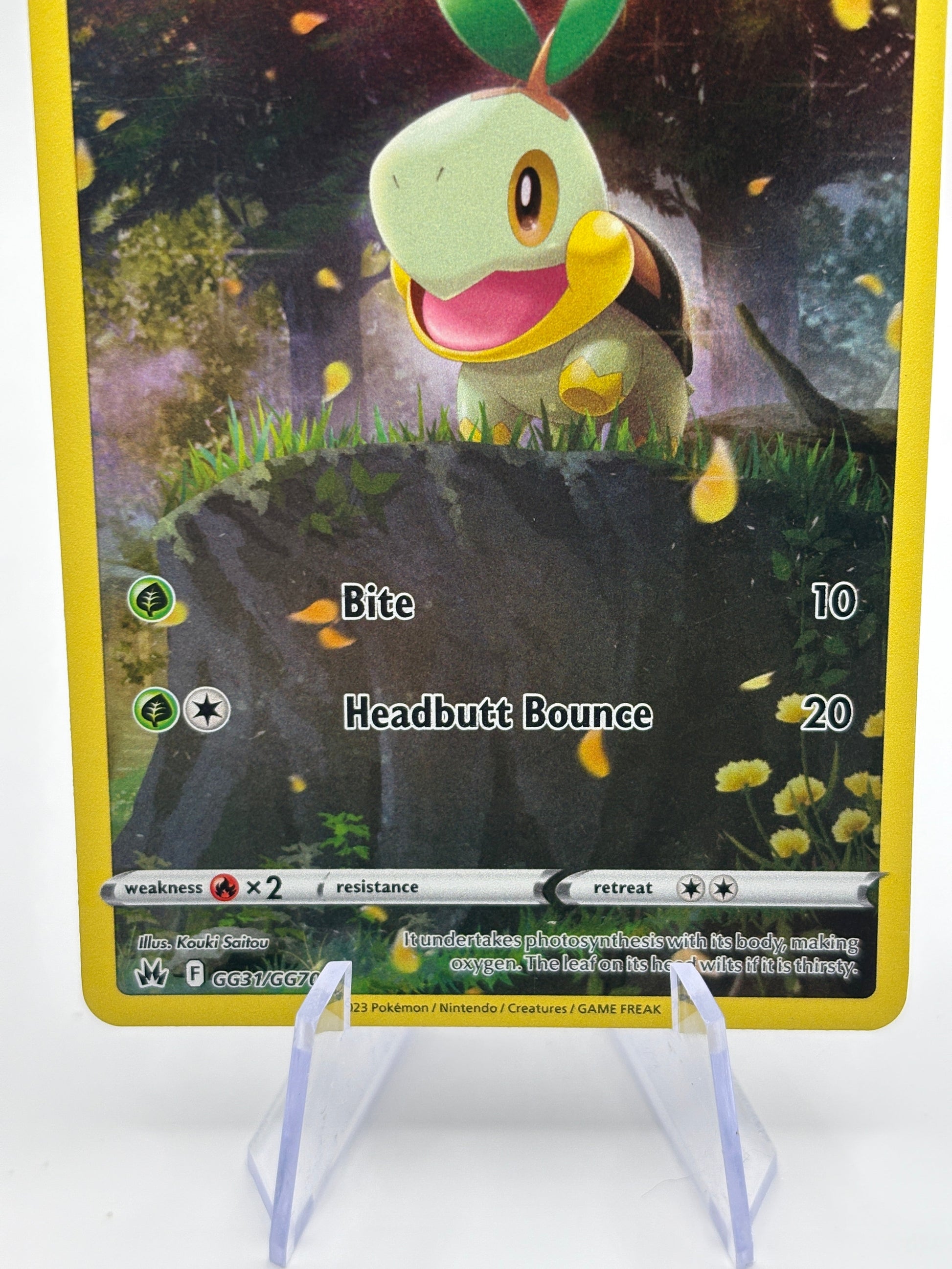 Pokemon TCG Crown Zenith - Turtwig GG31/GG70 Full Art NM FRENLY BRICKS - Open 7 Days
