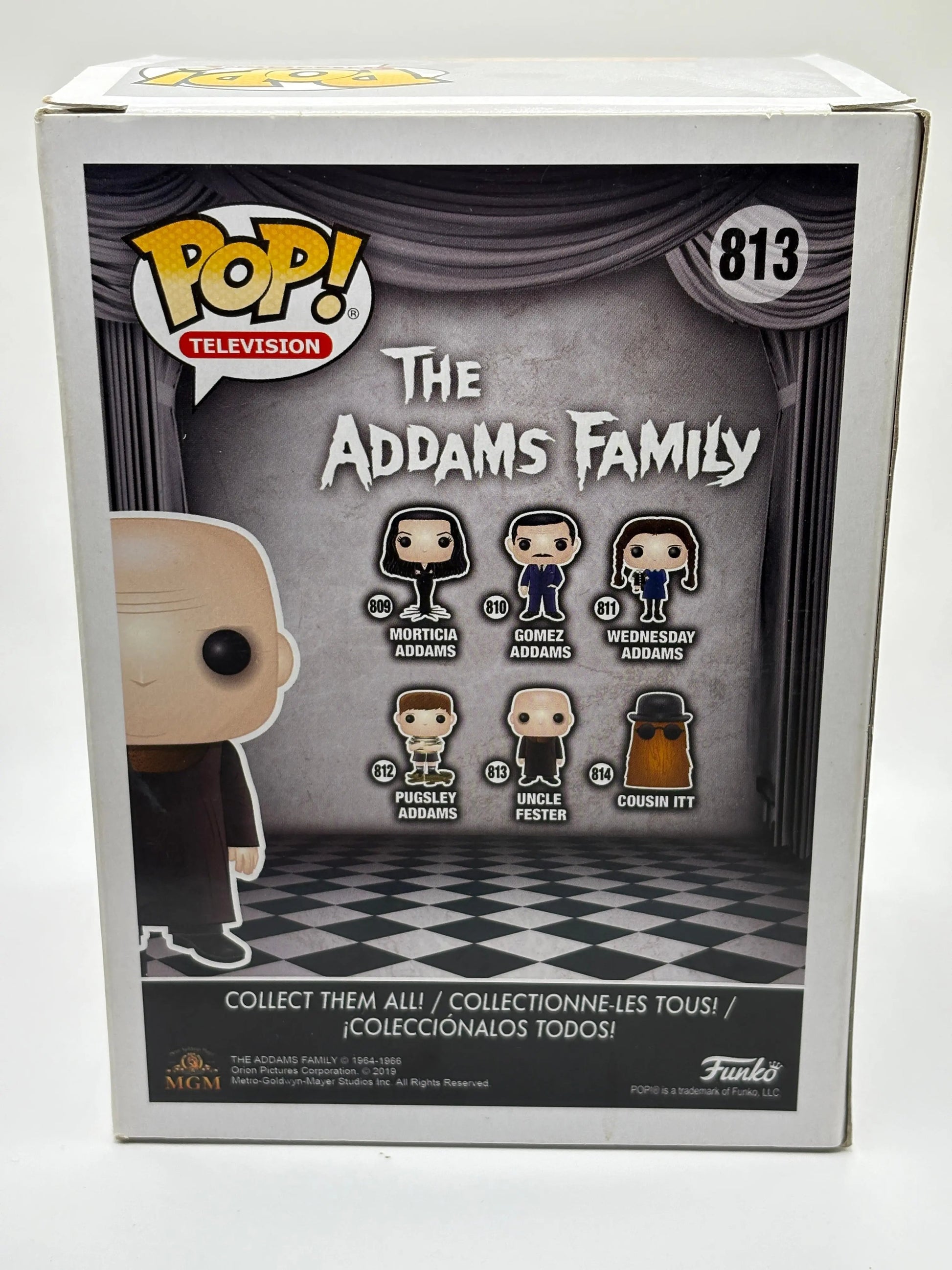 Funko POP! Television The Addams Family #813 Uncle Fester FRENLY BRICKS - Open 7 Days