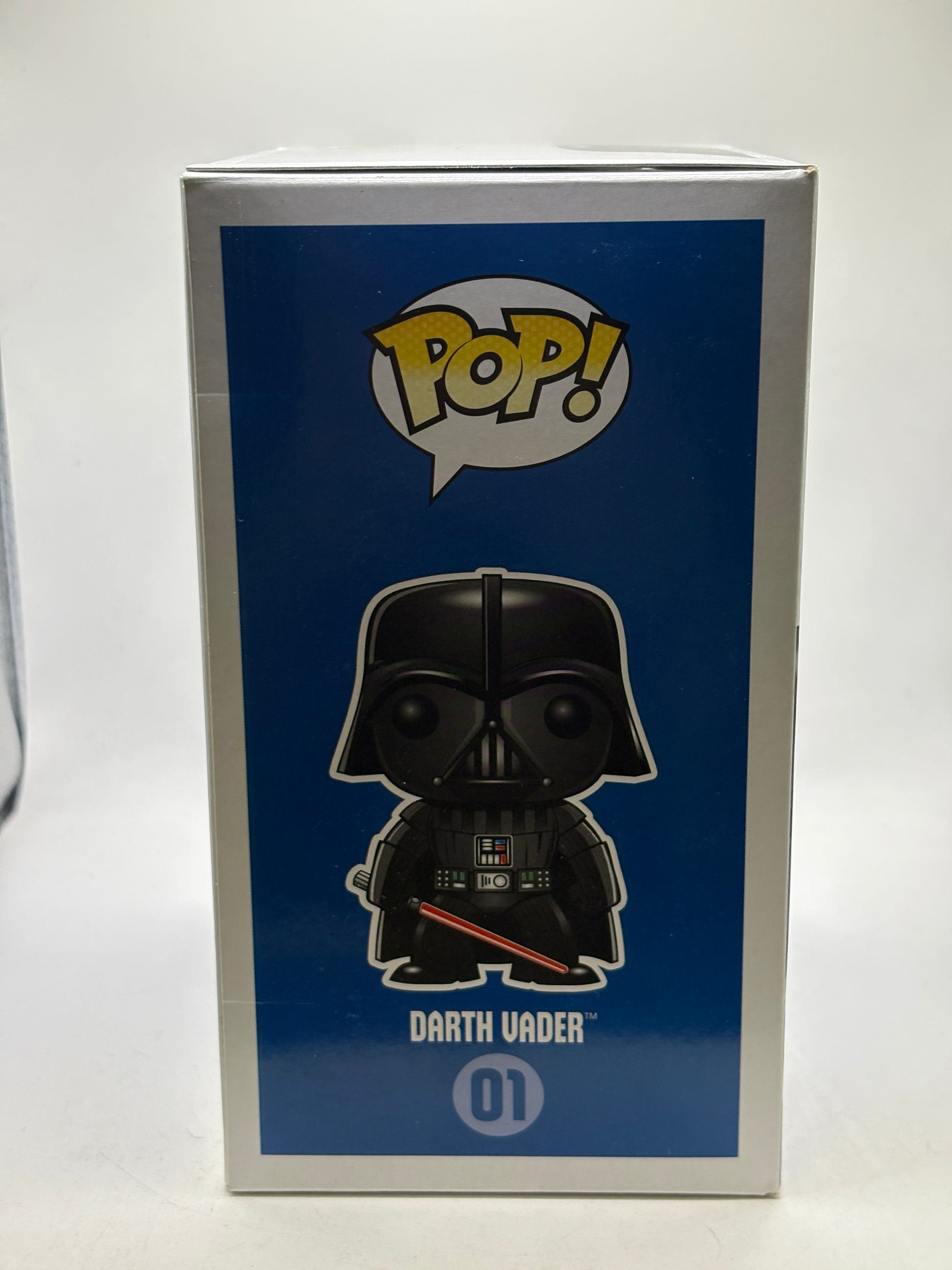 Funko POP! Star Wars #01 Darth Vader Vinyl Bobble-Head Chrome image 4