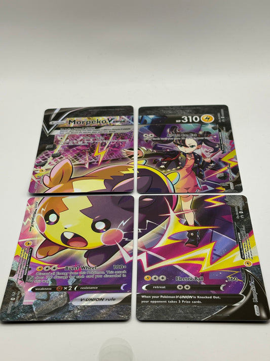 Pokemon TCG SWSH Promos - Morpeko V-UNION SWSH289 Promo LP FRENLY BRICKS - Open 7 Days