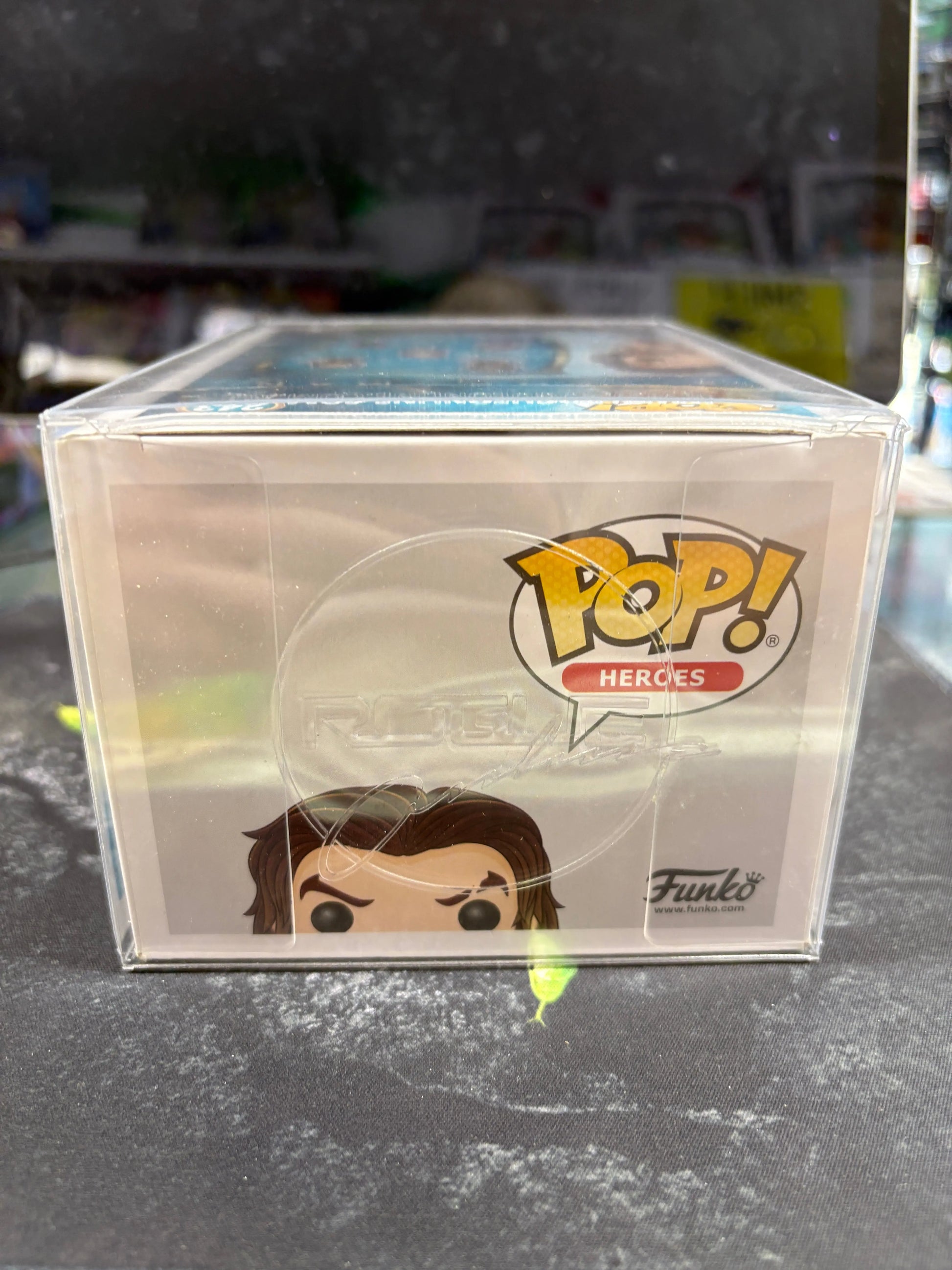 Funko Pop Aquaman Arthur Curry #243 NYCC Jason Momoa Signed Autographed No COA FRENLY BRICKS - Open 7 Days