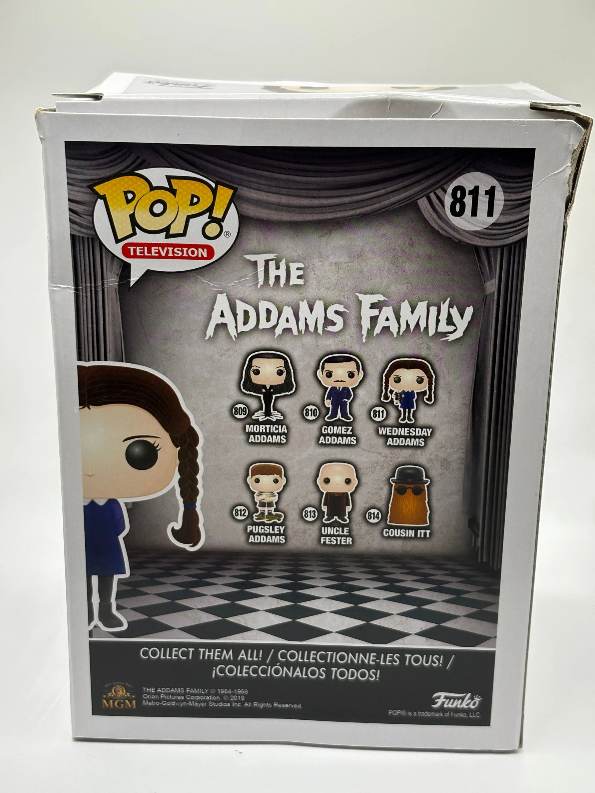 Funko POP! Television The Addams Family #811 Wednesday Addams FRENLY BRICKS - Open 7 Days