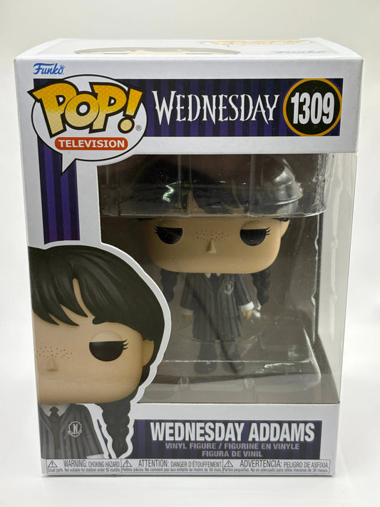 Funko POP! Television Wednesday #1309 Wednesday Addams FRENLY BRICKS - Open 7 Days