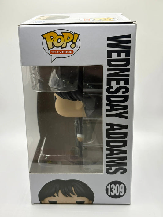 Funko POP! Television Wednesday #1309 Wednesday Addams FRENLY BRICKS - Open 7 Days