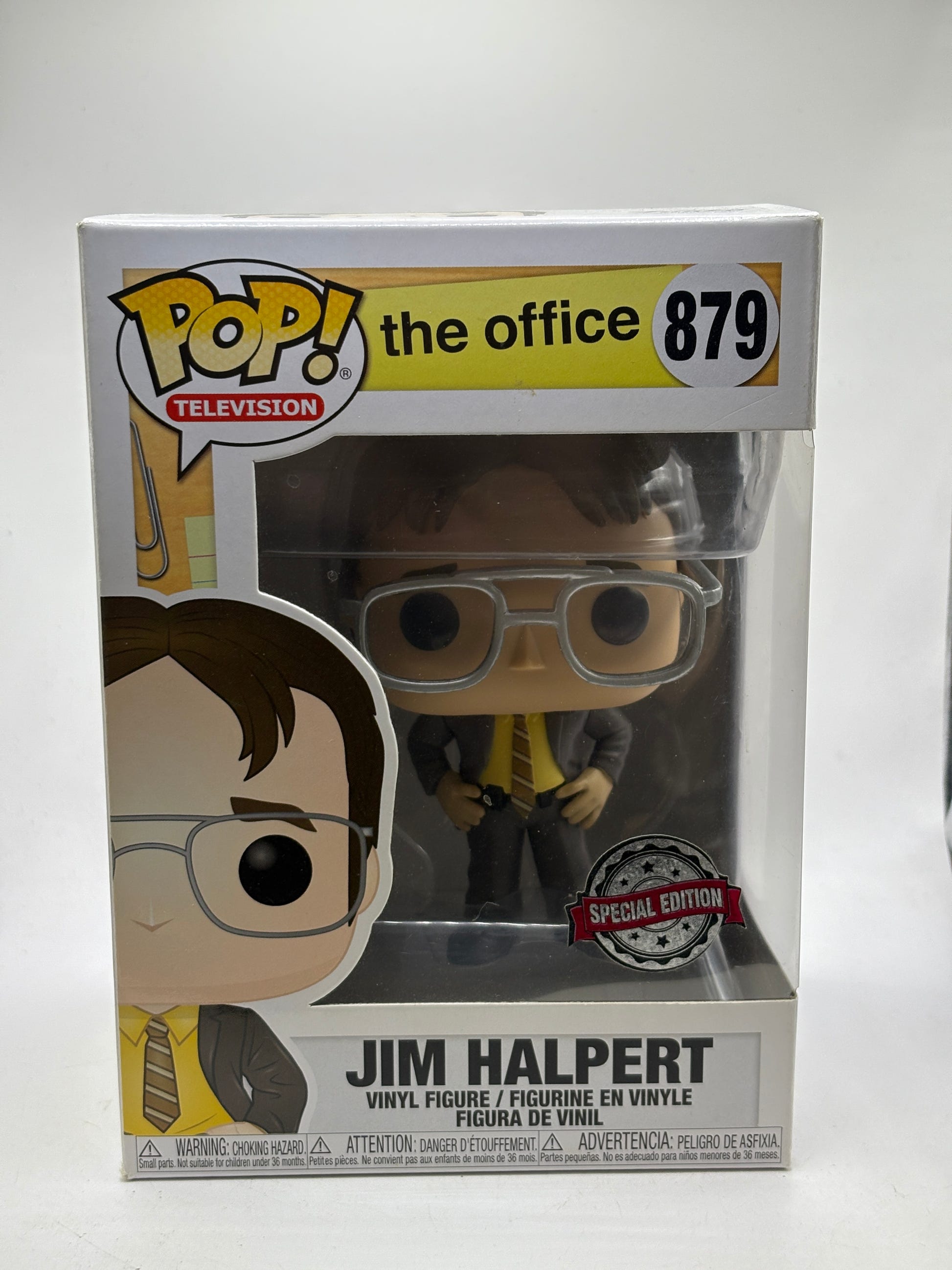 Funko POP! Television The Office #879 Jim Halpert Special Edition image 1
