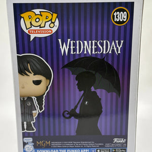 Funko POP! Television Wednesday #1309 Wednesday Addams FRENLY BRICKS - Open 7 Days