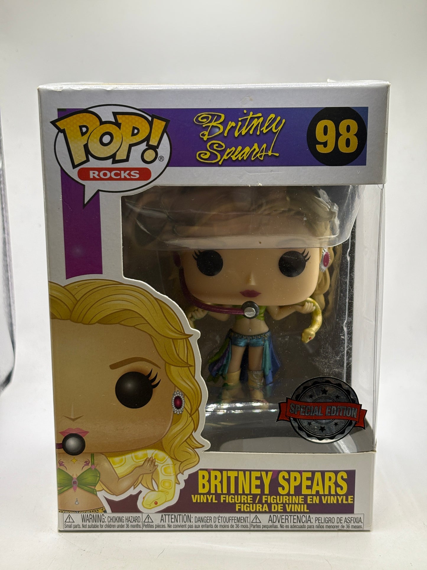 Funko POP! Rocks Britney Spears #98 Britney Spears Vinyl Figure SE