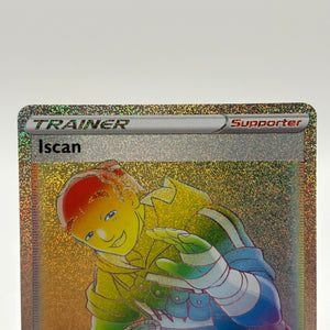 Pokemon TCG Lost Origin - Iscan 207/196 Rainbow Full Art LP FRENLY BRICKS - Open 7 Days