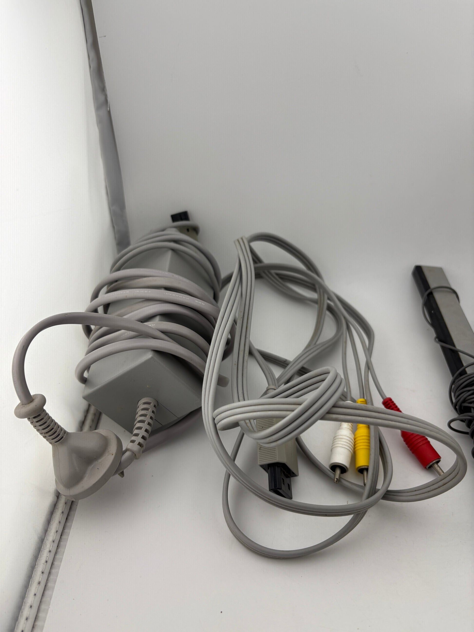 Nintendo Wii Console with Accessories + 3 Controllers (Powers On) Loose