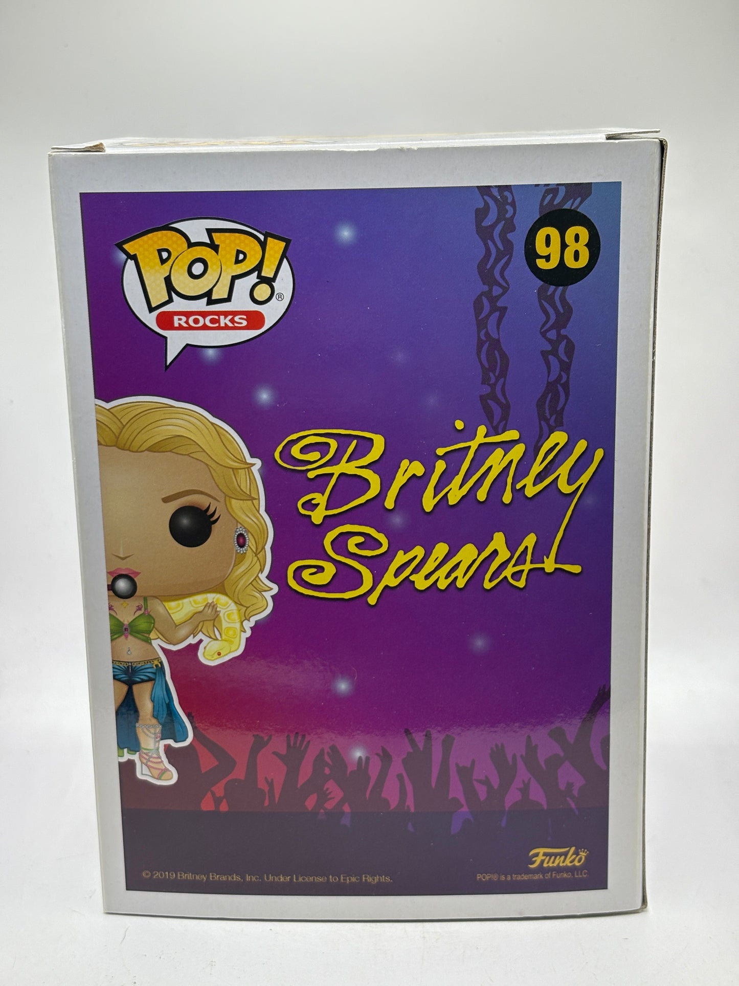 Funko POP! Rocks Britney Spears #98 Britney Spears Vinyl Figure SE