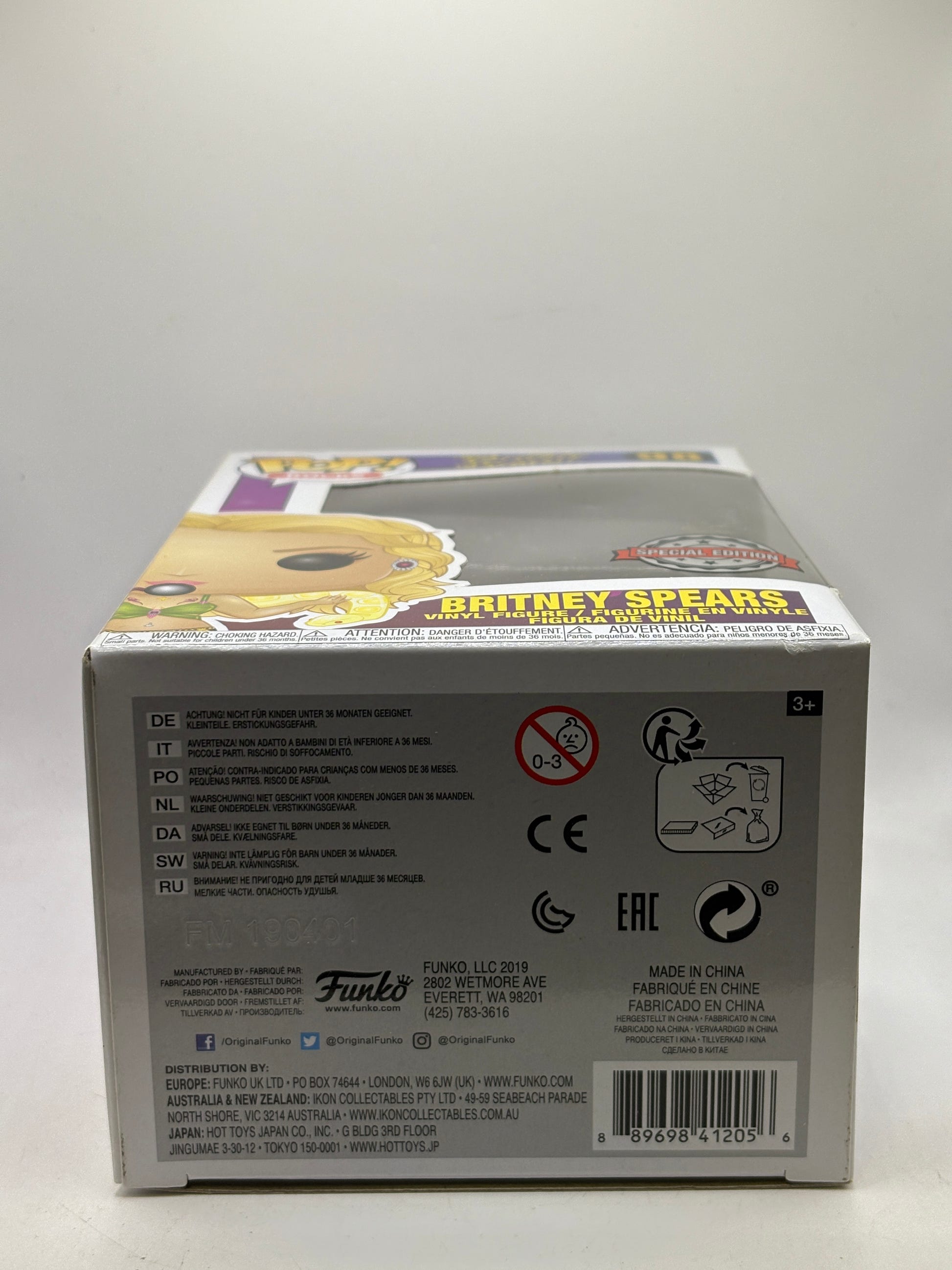 Funko POP! Rocks Britney Spears #98 Britney Spears Vinyl Figure SE image 6