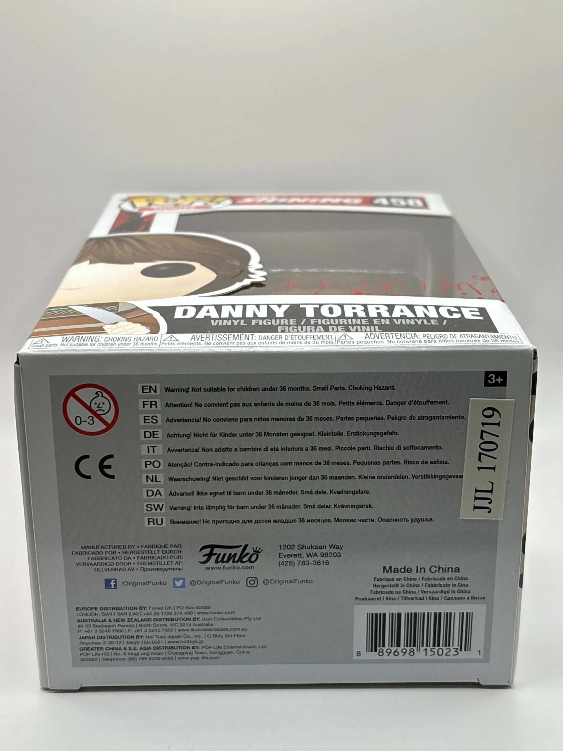 Funko POP! Movies The Shining #458 Danny Torrance FRENLY BRICKS - Open 7 Days