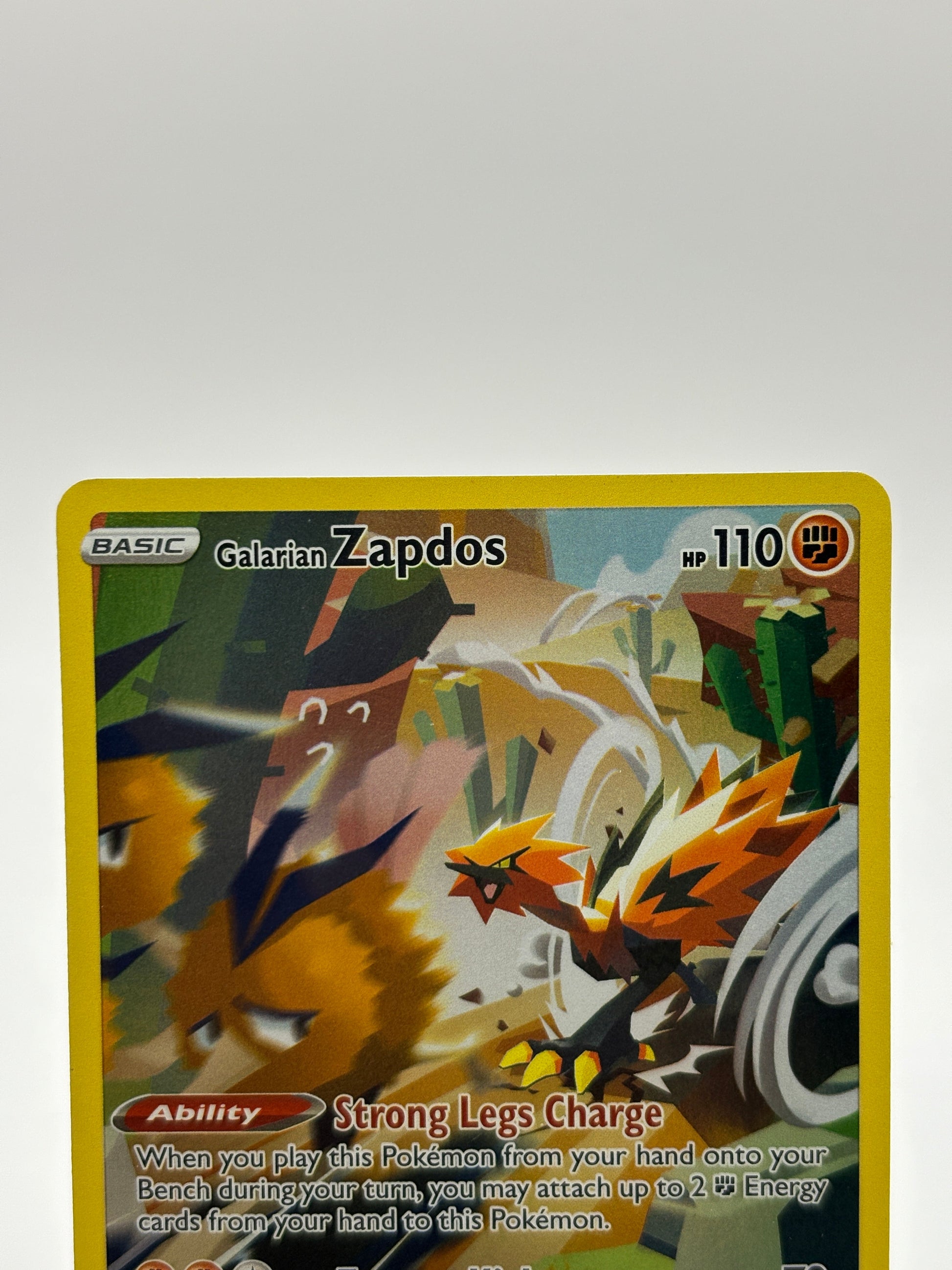 Pokemon TCG SWSH Promos - Galarian Zapdos SWSH283 Full Art Promo LP FRENLY BRICKS - Open 7 Days