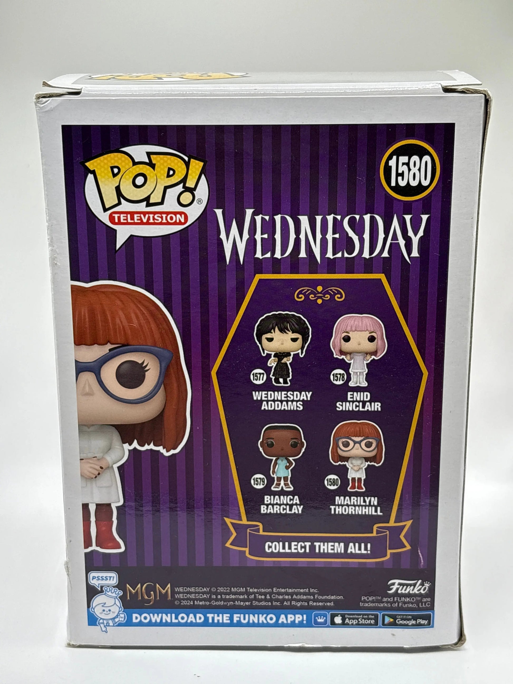 Funko POP! Television Wednesday #1580 Marilyn Thornhill FRENLY BRICKS - Open 7 Days