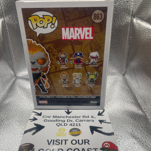 Funko Pop Bobblehead #860 Infinity Warps Marvel Ghost Panther FRENLY BRICKS - Open 7 Days