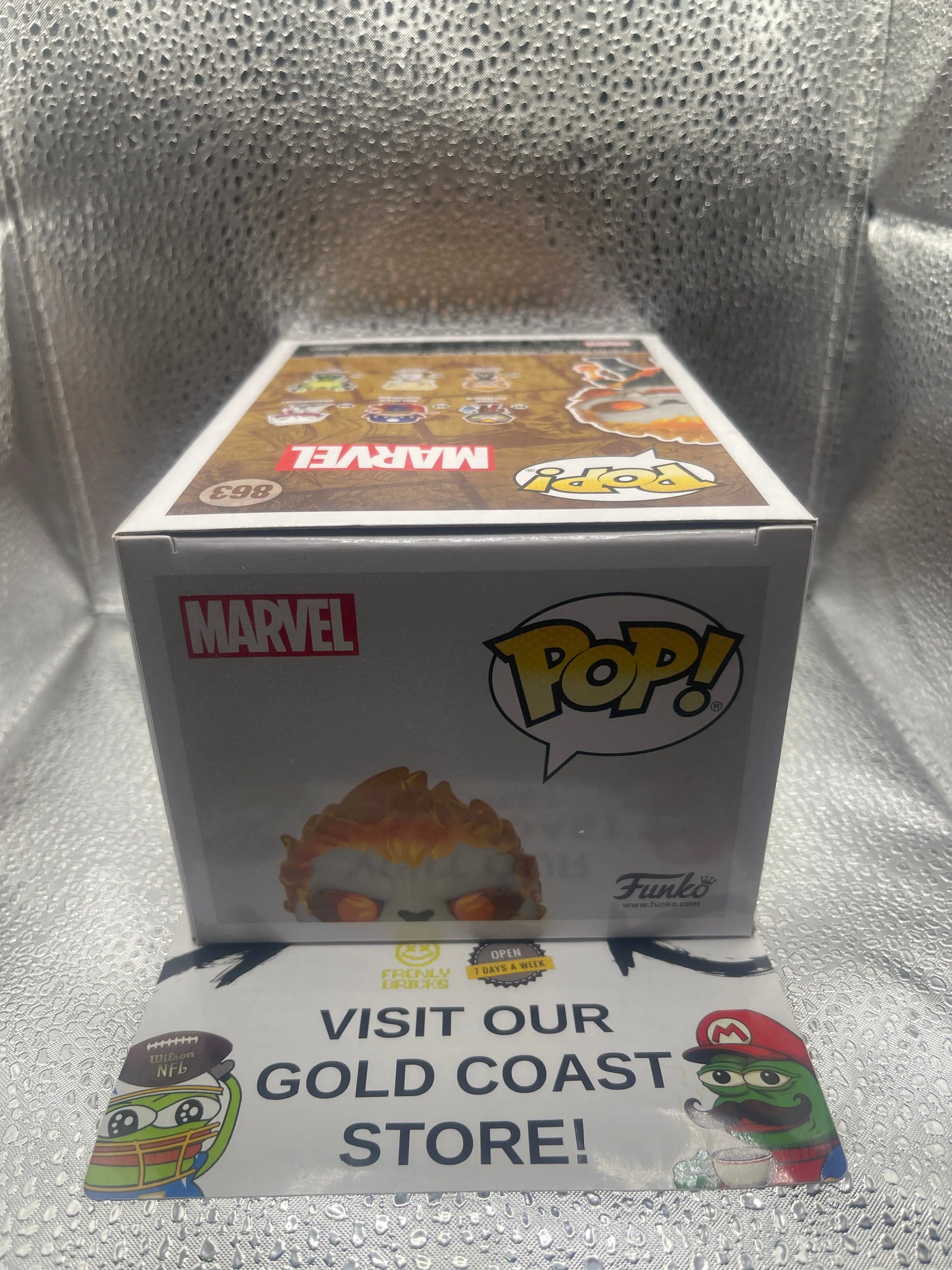Funko Pop Bobblehead #860 Infinity Warps Marvel Ghost Panther FRENLY BRICKS - Open 7 Days