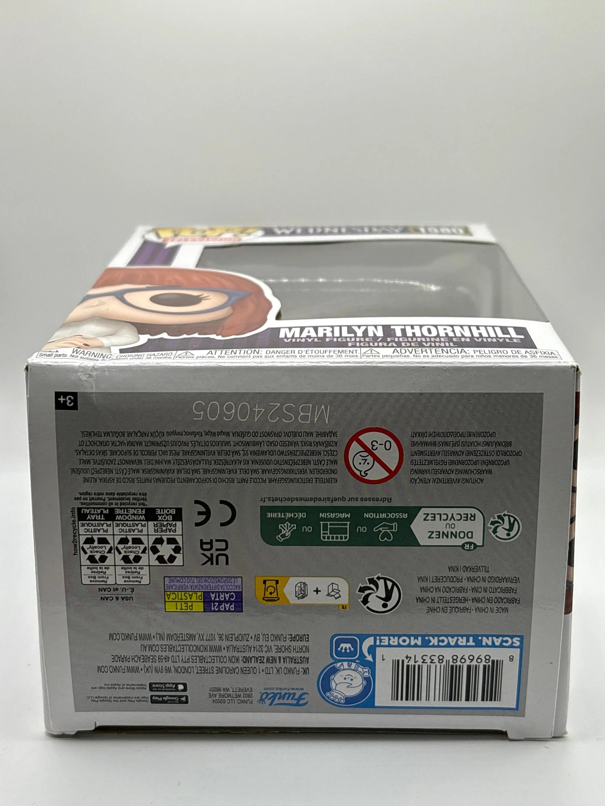 Funko POP! Television Wednesday #1580 Marilyn Thornhill FRENLY BRICKS - Open 7 Days