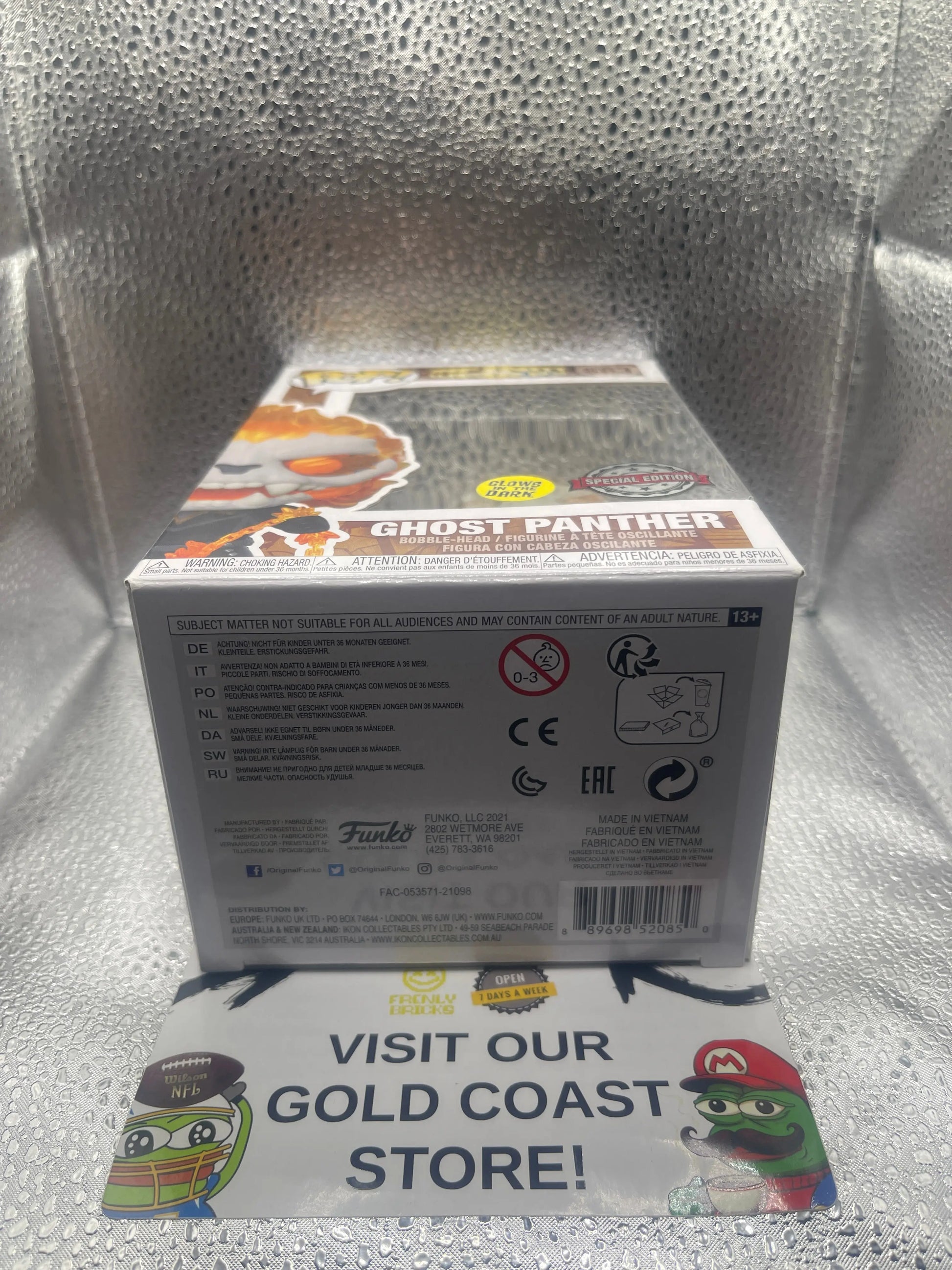 Funko Pop Bobblehead #860 Infinity Warps Marvel Ghost Panther FRENLY BRICKS - Open 7 Days