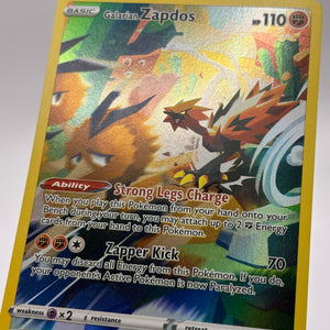 Pokemon TCG SWSH Promos - Galarian Zapdos SWSH283 Full Art Promo LP FRENLY BRICKS - Open 7 Days