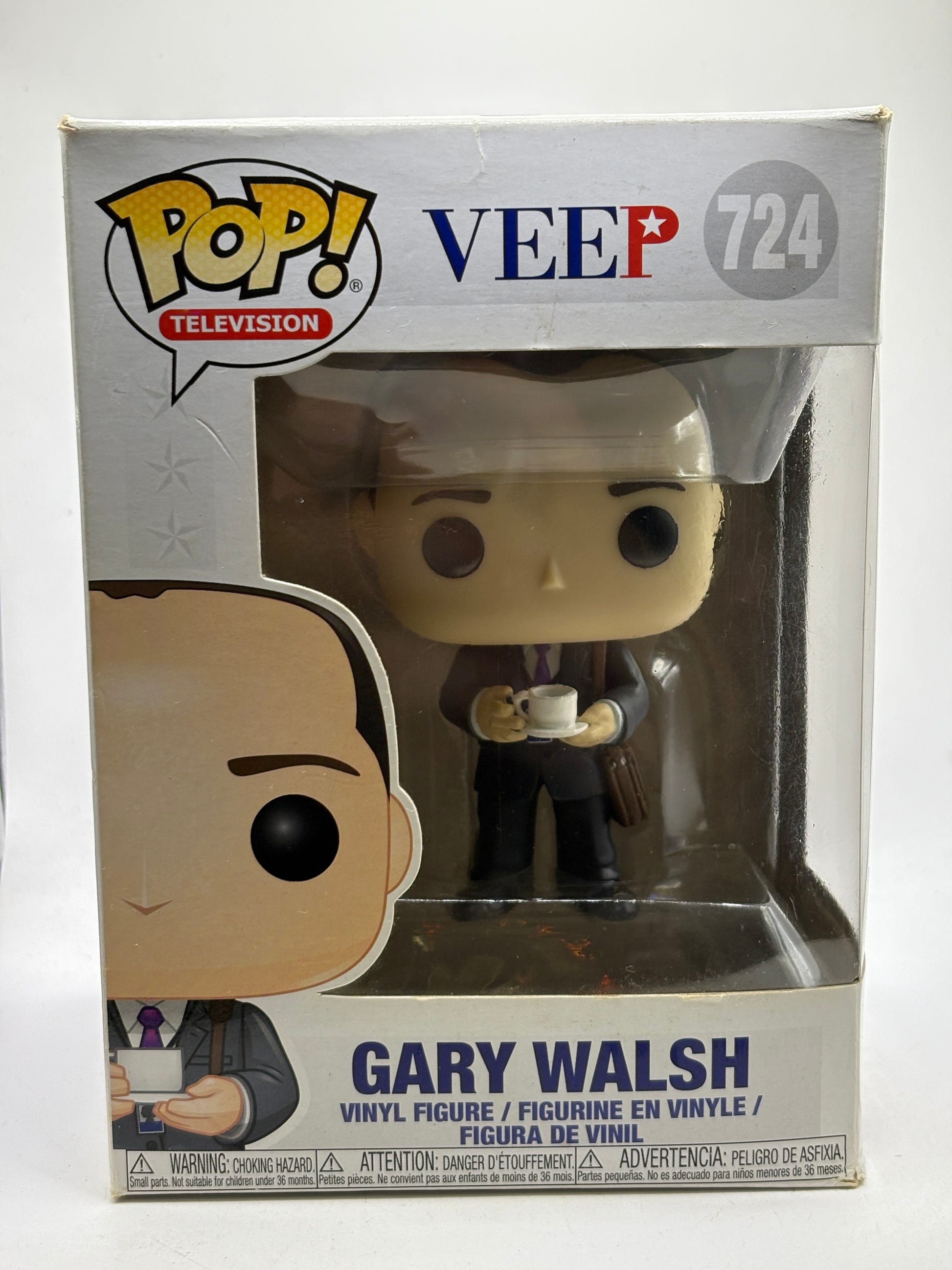 Funko POP! Television VEEP #724 Gary Walsh Vinyl Figure image 1