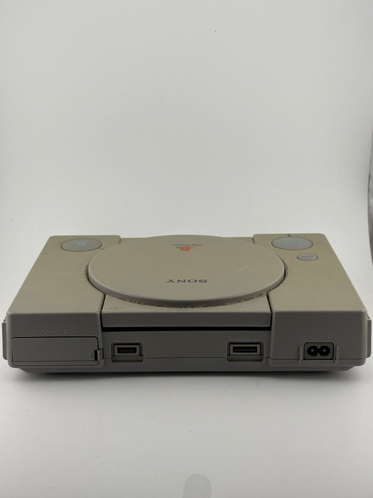 Original PlayStation One Console with 2 Controllers and Cabels (Power Tested Turns On)