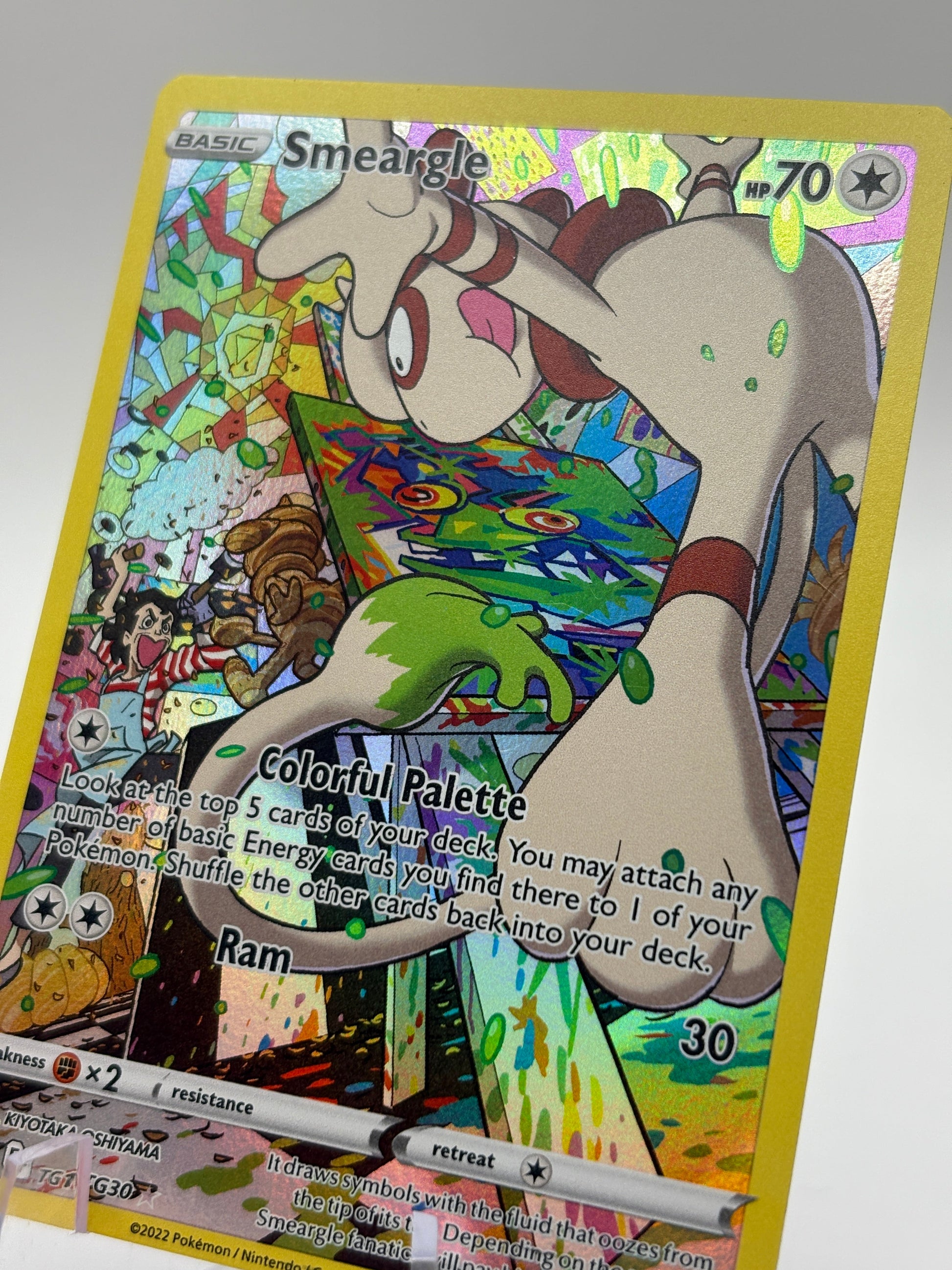 Pokemon TCG Silver Tempest - Smeargle TG10/TG30 Full Art NM FRENLY BRICKS - Open 7 Days