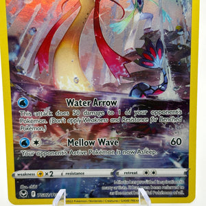 Pokemon TCG Silver Tempest - Milotic TG02/TG30 Full Art NM FRENLY BRICKS - Open 7 Days
