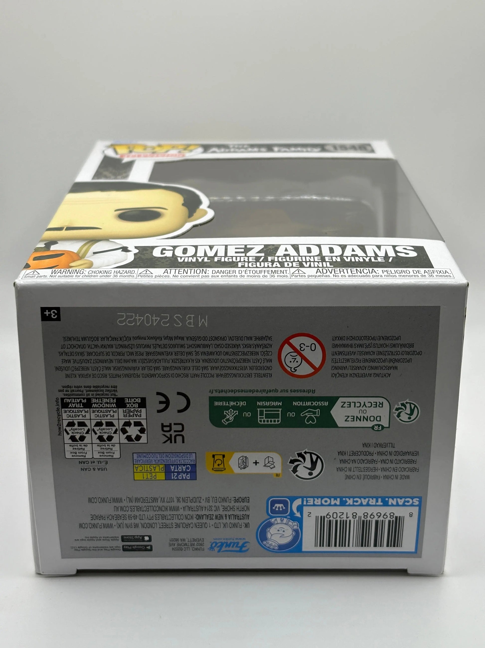 Funko POP! Television The Addams Family #1548 Gomez Addams FRENLY BRICKS - Open 7 Days