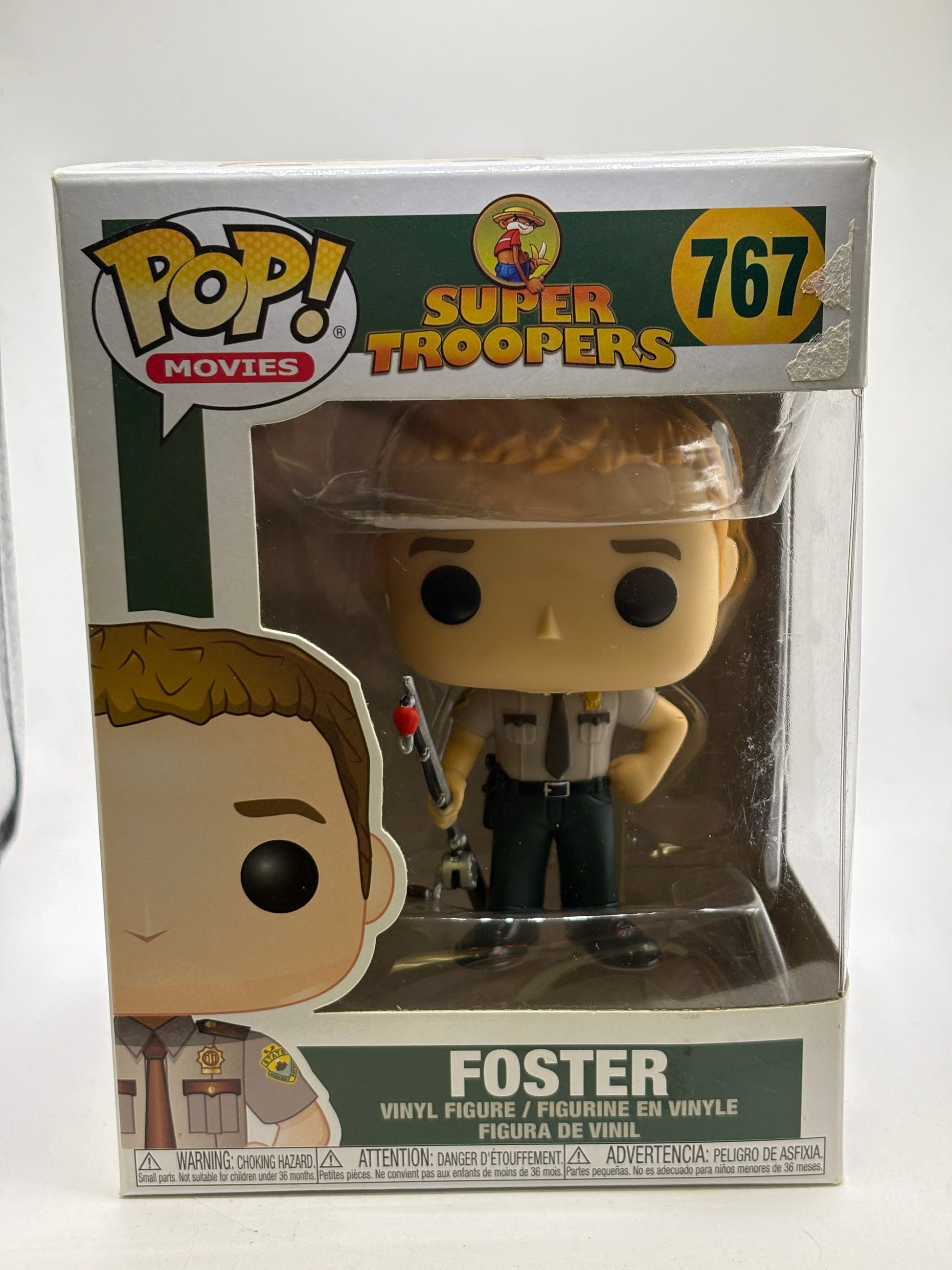 Funko POP! Movies Super Troopers #767 Foster Vinyl Figure image 1