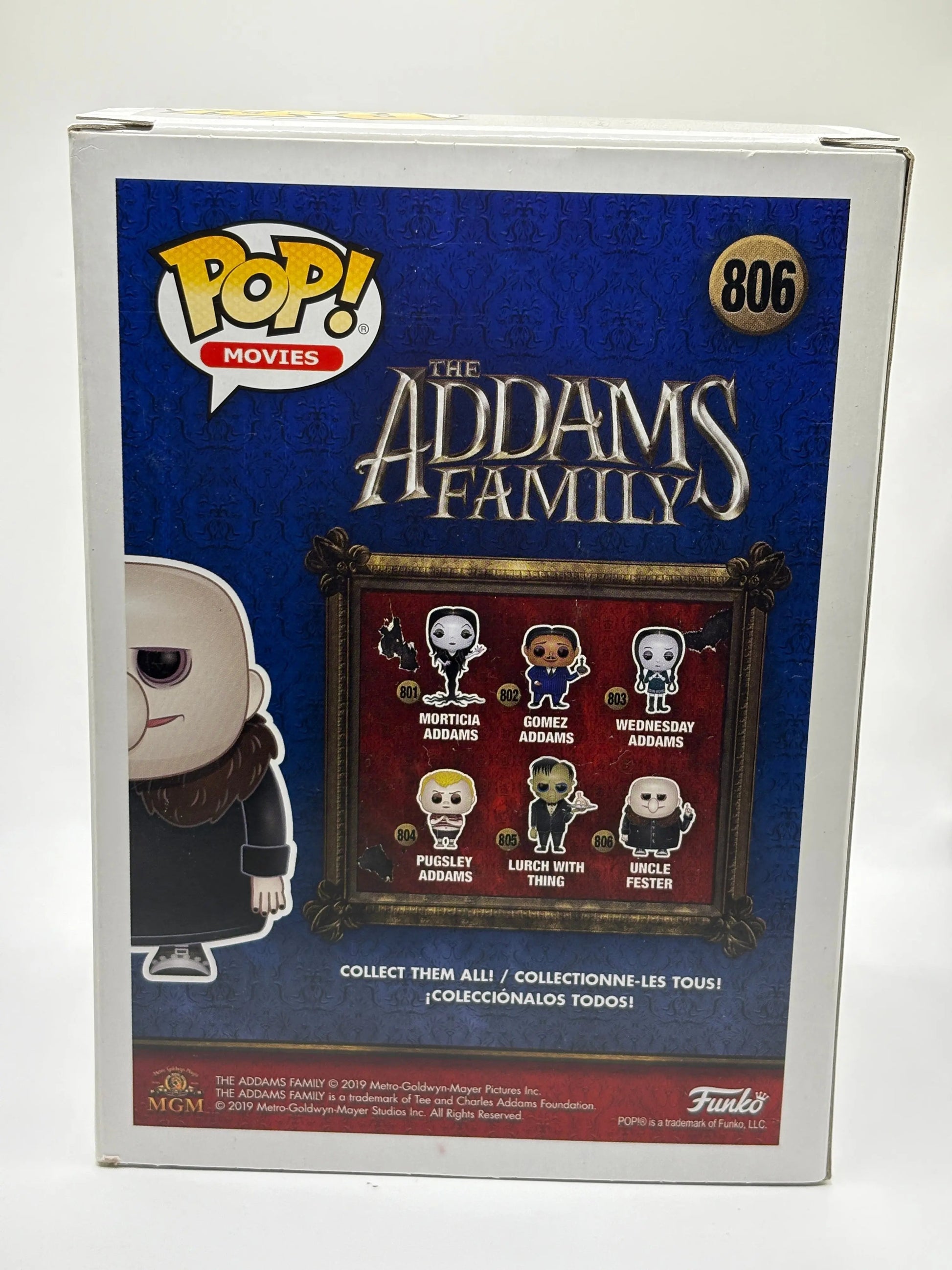 Funko POP! Movies The Addams Family #806 Uncle Fester FRENLY BRICKS - Open 7 Days