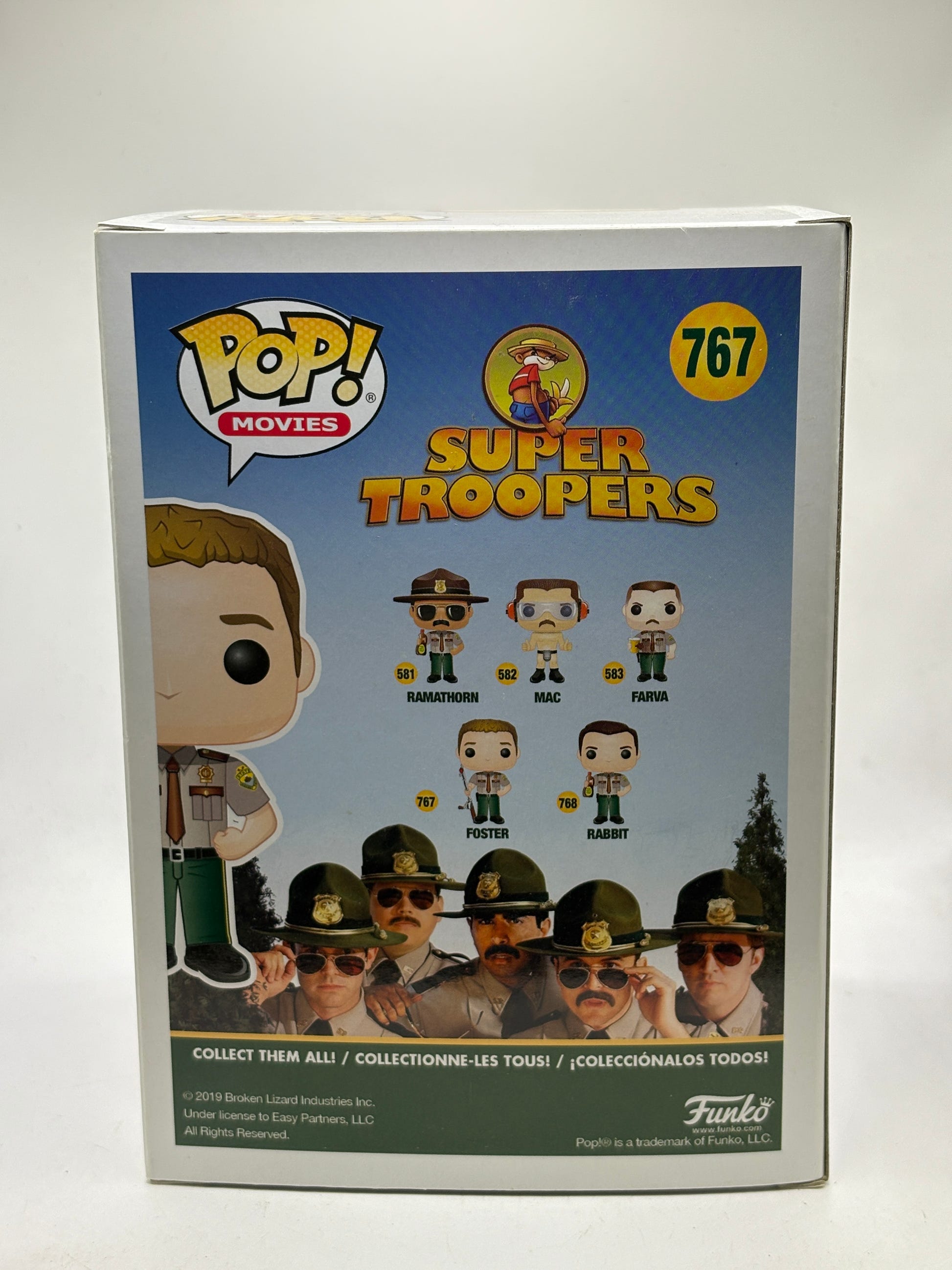 Funko POP! Movies Super Troopers #767 Foster Vinyl Figure image 3