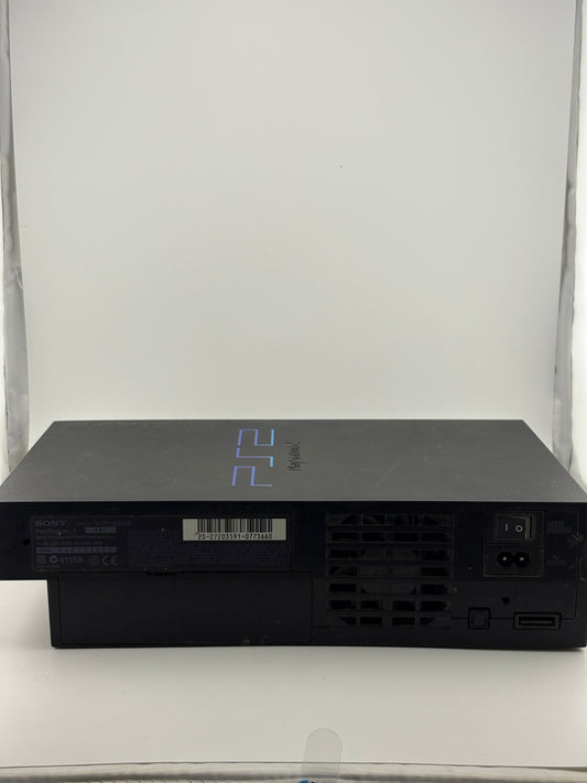 Sony PlayStation 2 Video Game Console with 2 Controllers, Cables & Memory (Power Tested)