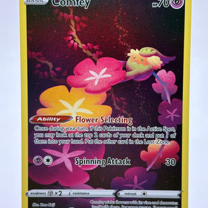 Pokemon TCG Crown Zenith - Comfey GG14/GG70 Full Art Nm FRENLY BRICKS - Open 7 Days