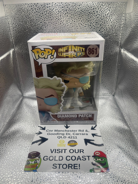 Funko Pop! Vinyl: Marvel - Diamond Patch #861 Infinity Warps FRENLY BRICKS - Open 7 Days