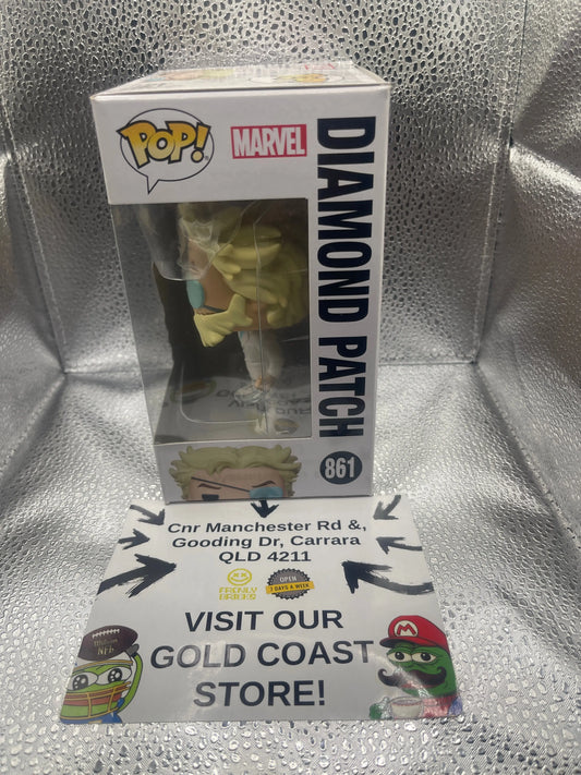 Funko Pop! Vinyl: Marvel - Diamond Patch #861 Infinity Warps FRENLY BRICKS - Open 7 Days