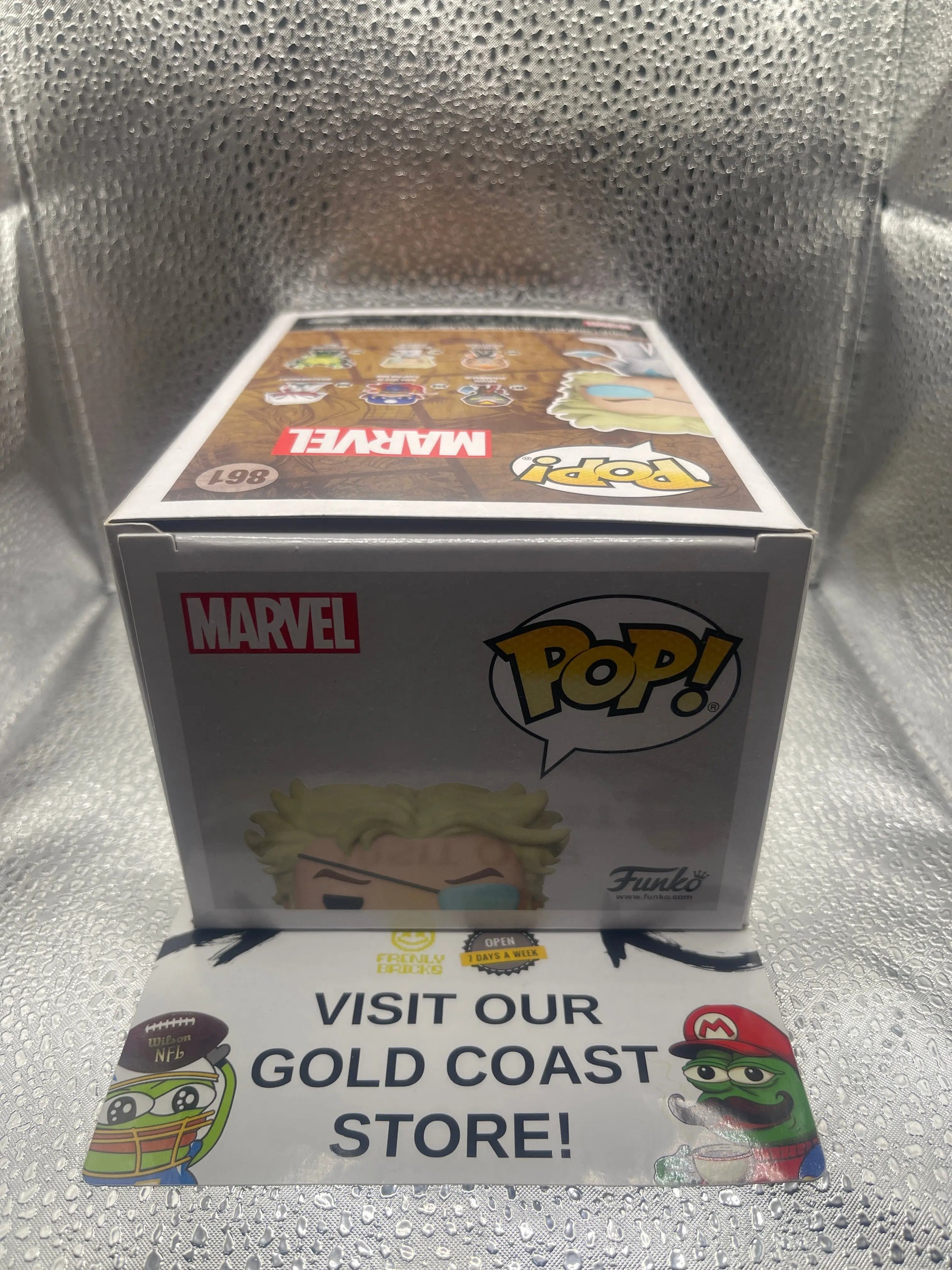 Funko Pop! Vinyl: Marvel - Diamond Patch #861 Infinity Warps FRENLY BRICKS - Open 7 Days