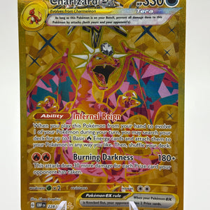 Pokemon TCG Obsidian Flame - Charizard EX 228/197 HP *creased* FRENLY BRICKS - Open 7 Days