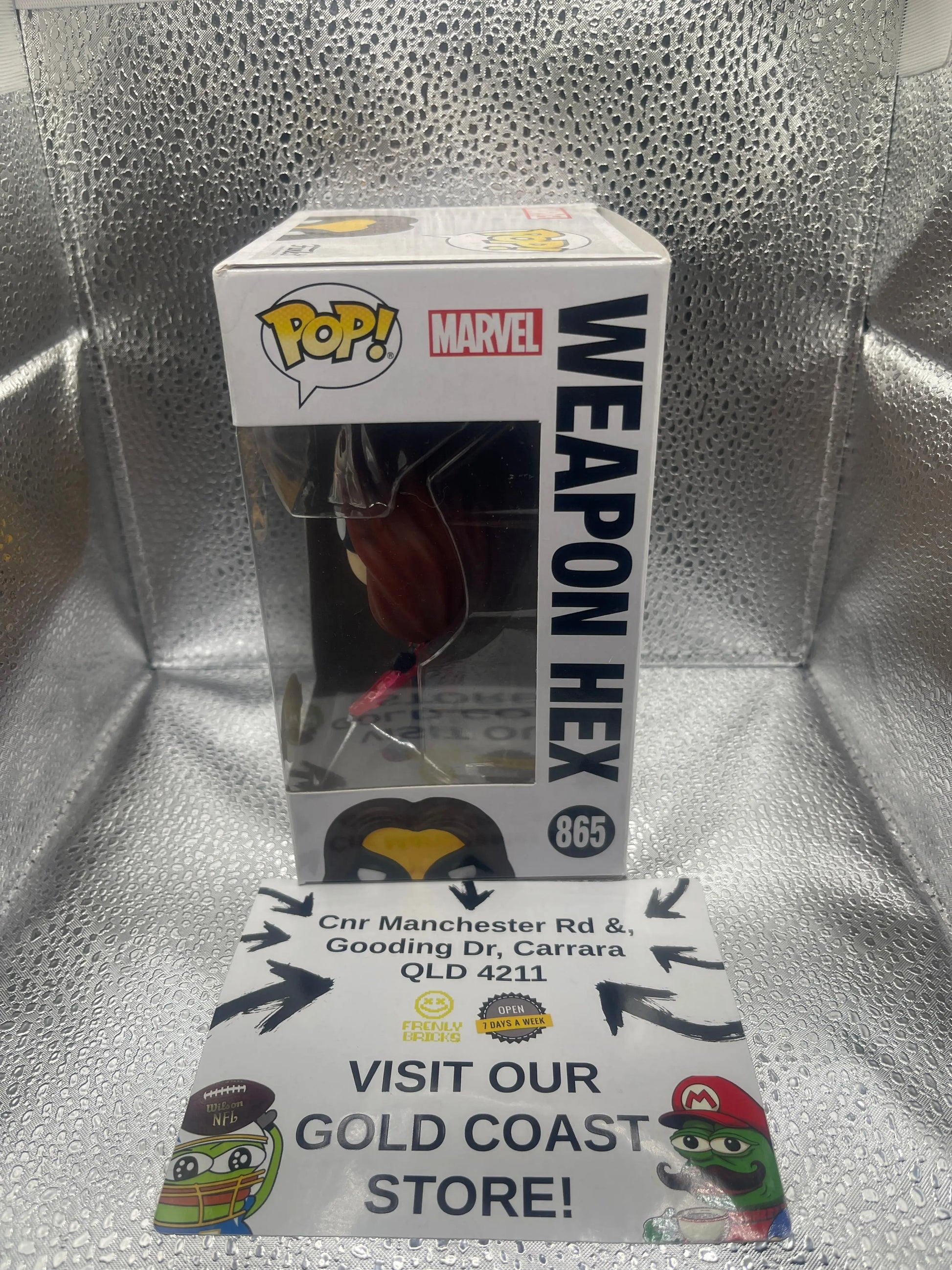 FUNKO POP! Marvel Infinity Warps Weapon Hex #865 Special Edition FRENLY BRICKS - Open 7 Days