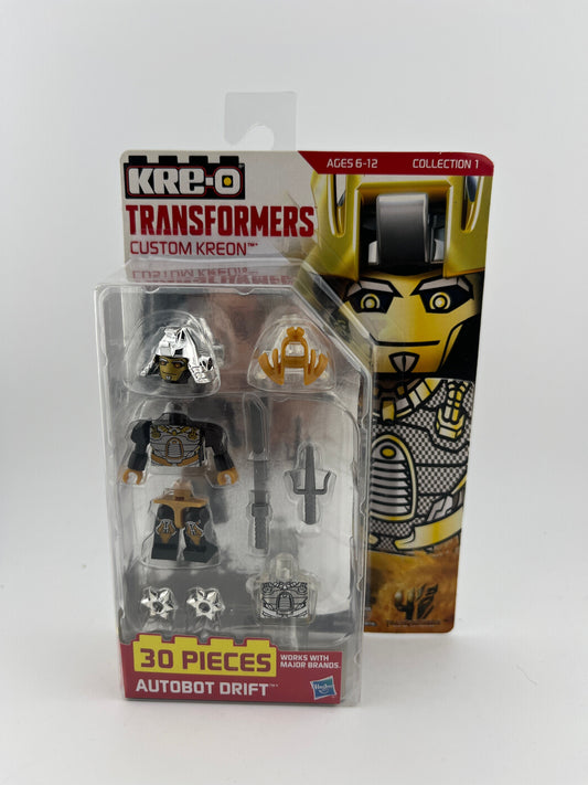 KRE-O Transformers Custom Kreon Autobot Drift Mini Figure Collection 1 New Rare FRENLY BRICKS - Open 7 Days