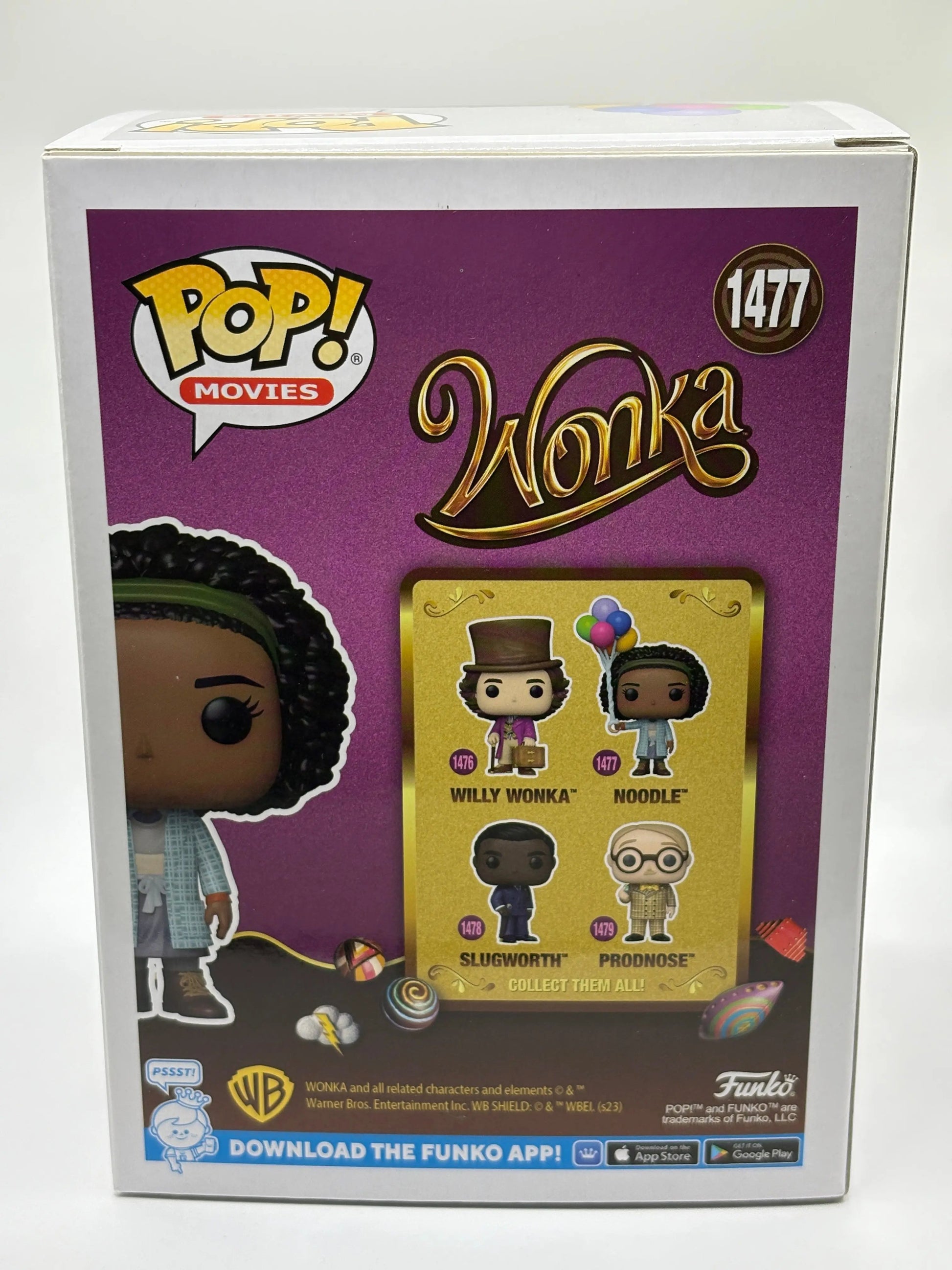 Funko POP! Movies Wonka #1477 Noodle FRENLY BRICKS - Open 7 Days